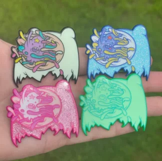Defaced Fin, Special Edition Pins by Festi Daze
