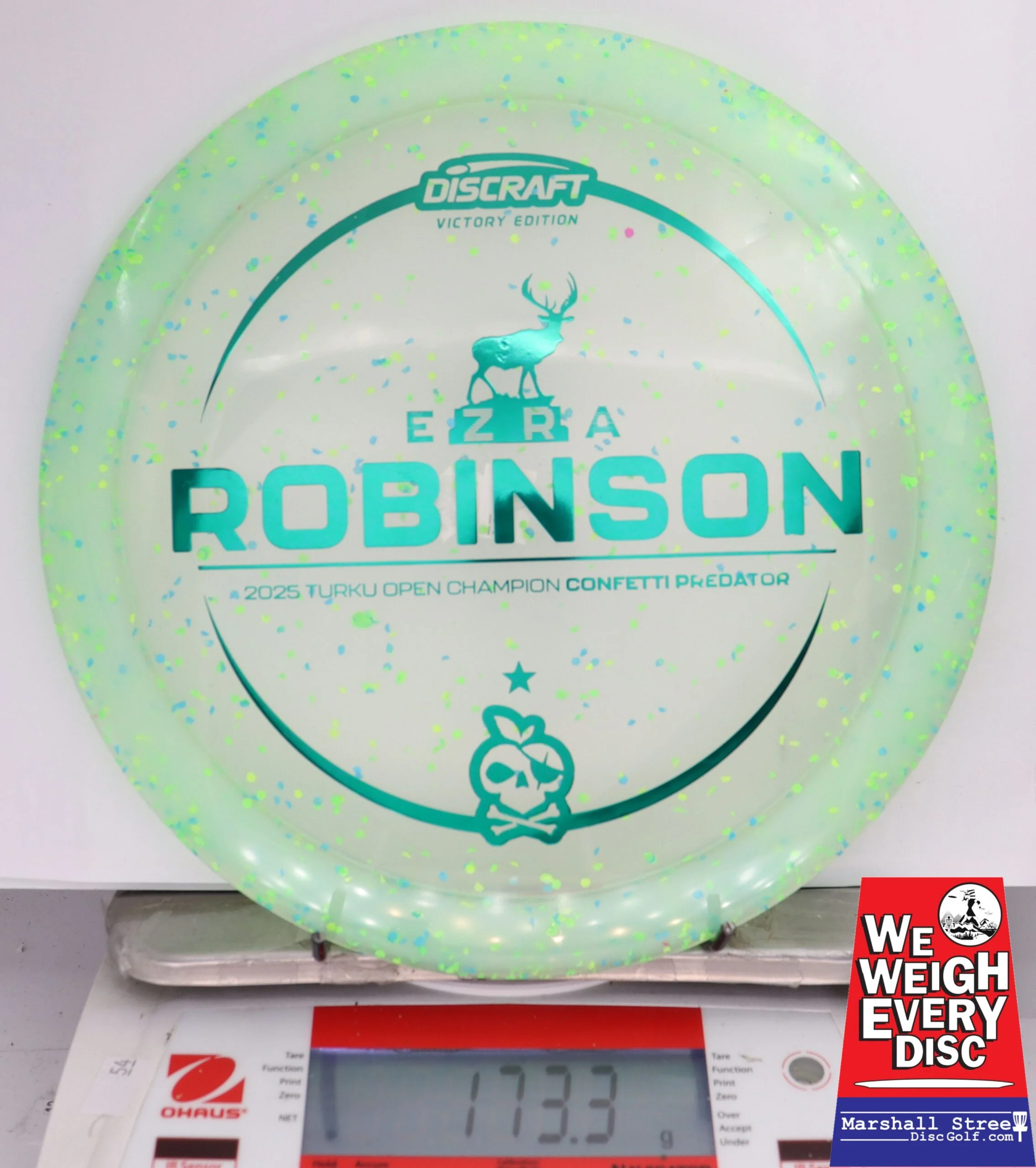 392647 Z Confetti Predator, Ezra Robinson 2025 Turku Open Champ - #01 Green, 173