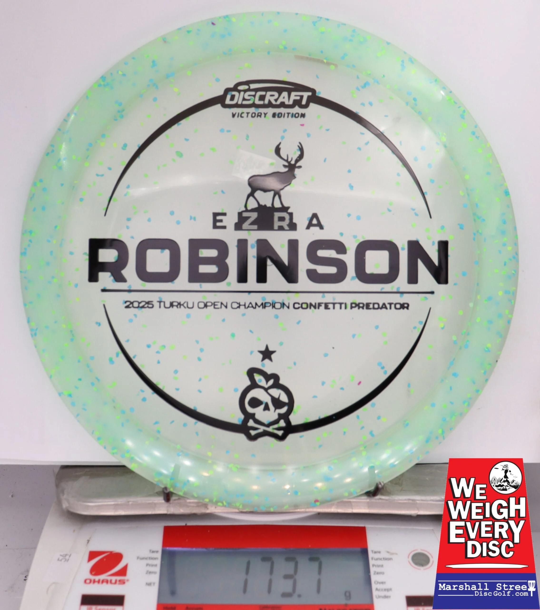 392648 Z Confetti Predator, Ezra Robinson 2025 Turku Open Champ - #02 Green, 174