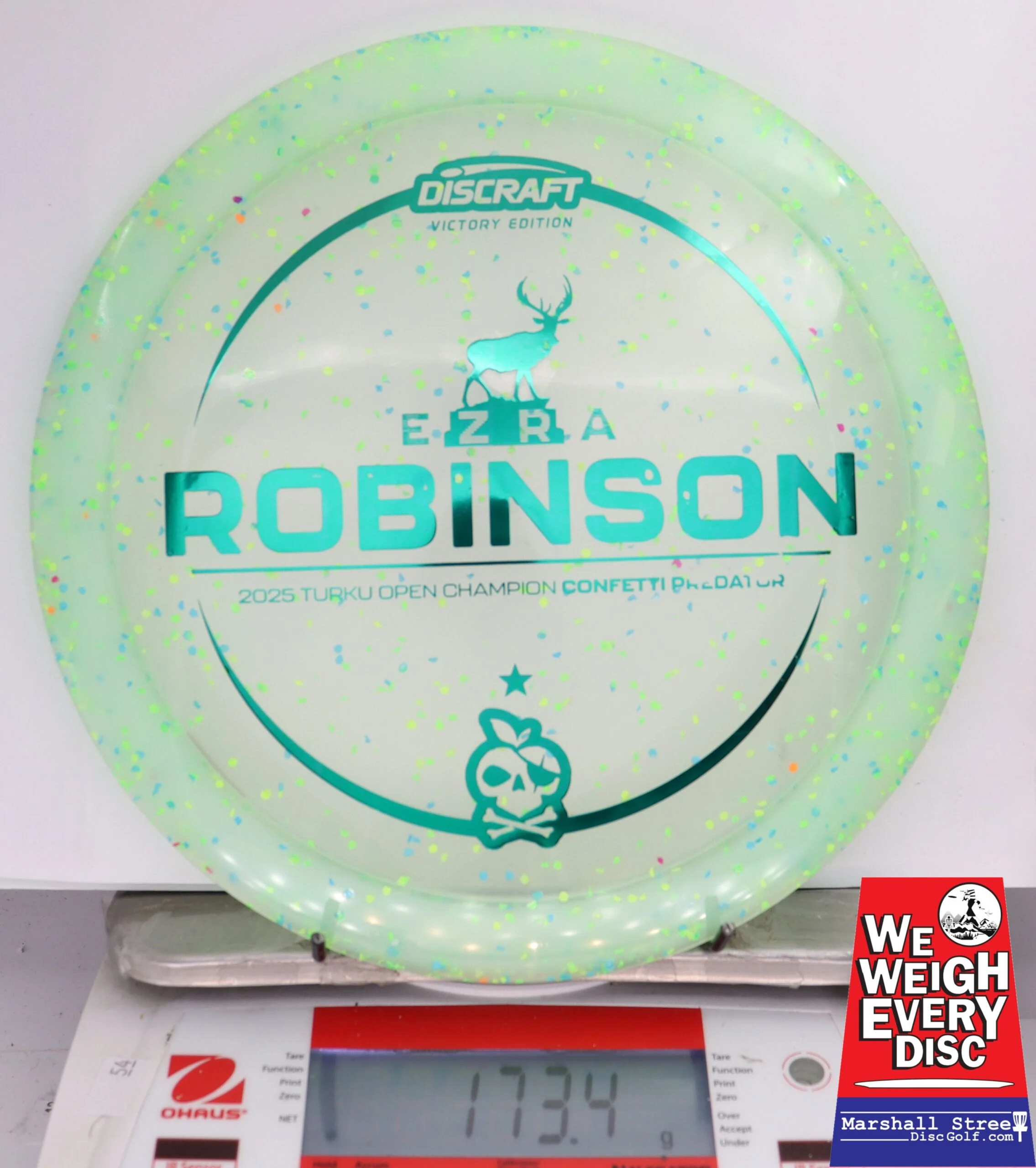 392650 Z Confetti Predator, Ezra Robinson 2025 Turku Open Champ - #04 Green, 173