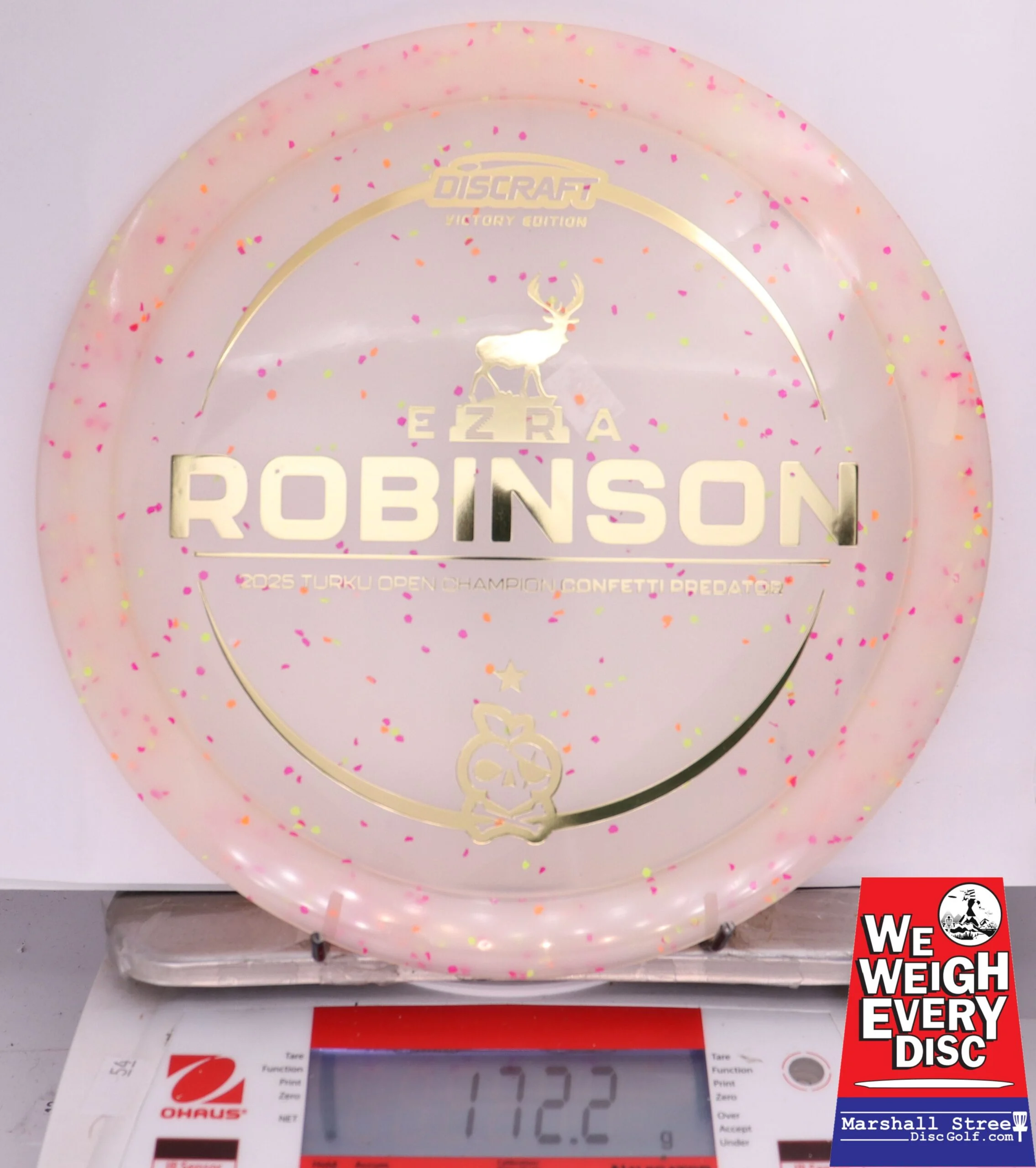 392653 Z Confetti Predator, Ezra Robinson 2025 Turku Open Champ - #07 Pink, 172