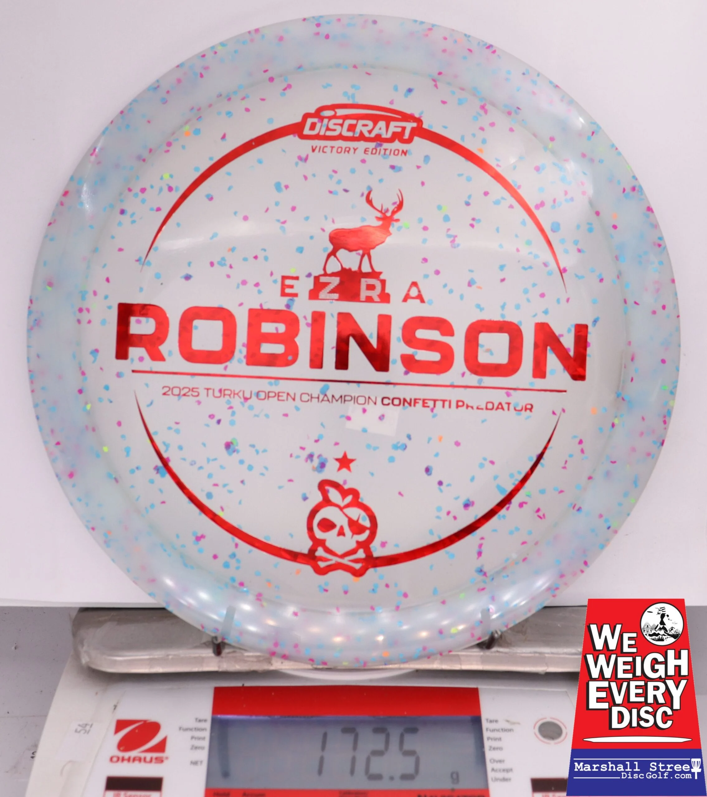 392655 Z Confetti Predator, Ezra Robinson 2025 Turku Open Champ - #09 Blue, 173