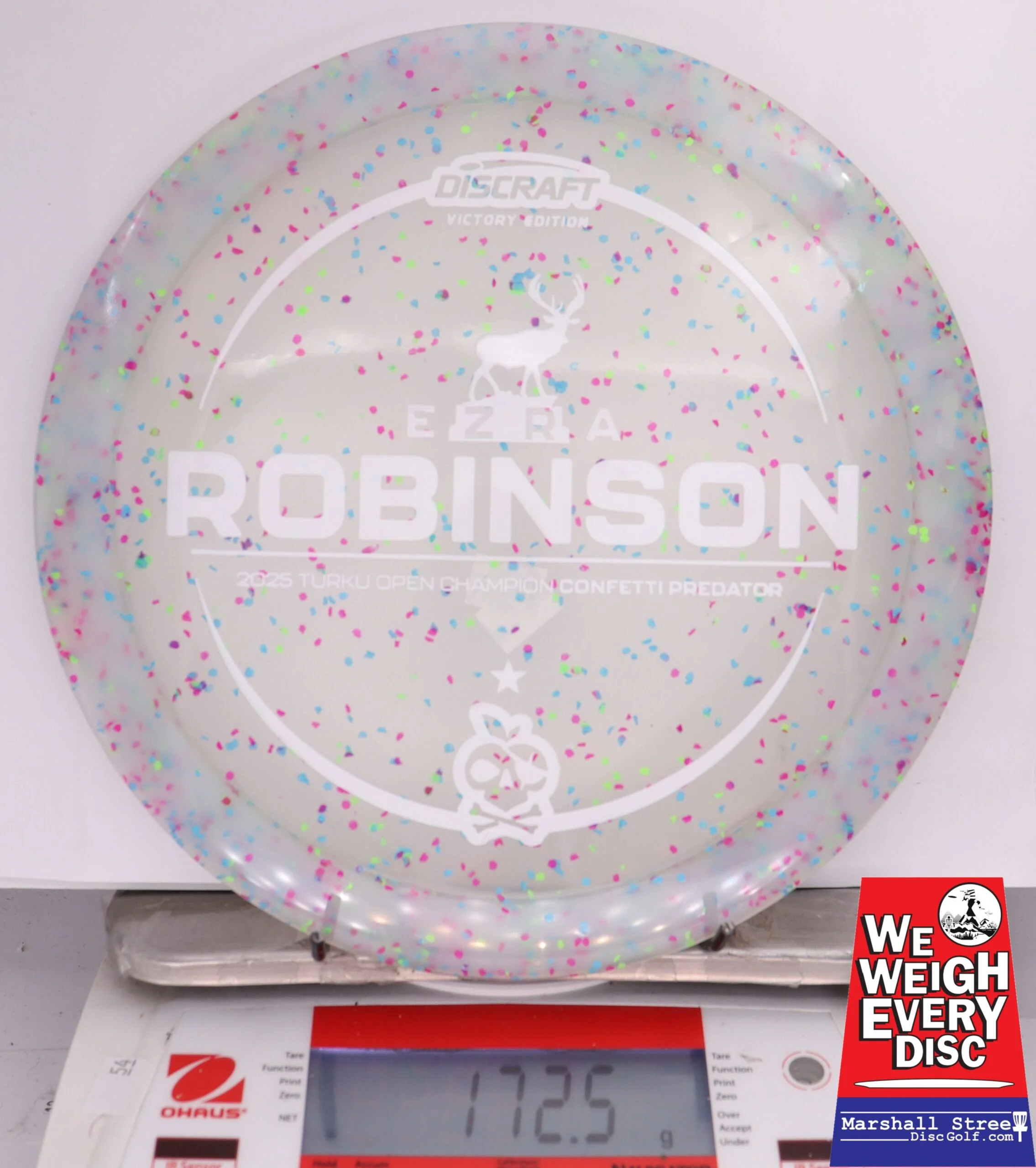 392656 Z Confetti Predator, Ezra Robinson 2025 Turku Open Champ - #10 Blue, 173
