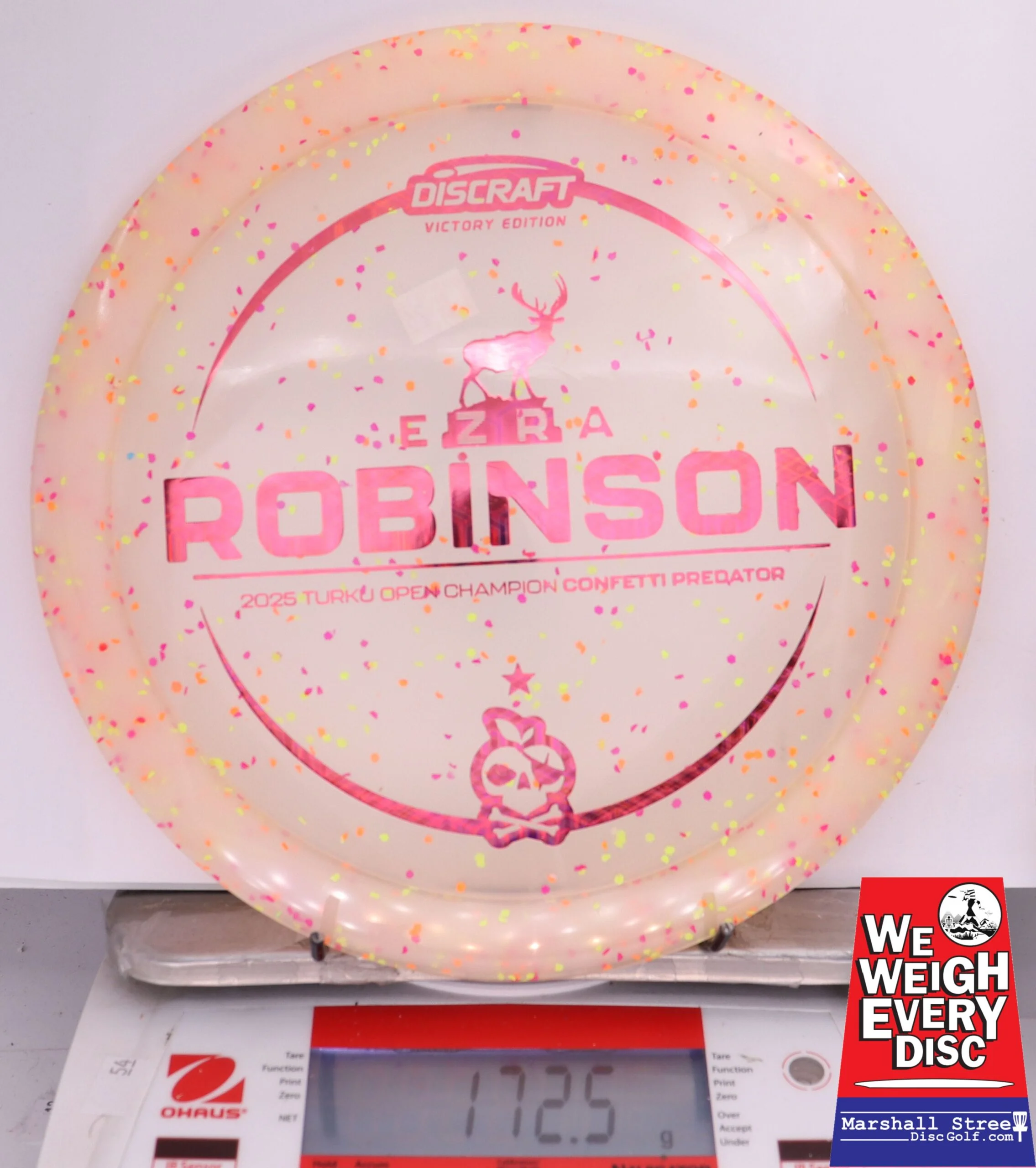 392672 Z Confetti Predator, Ezra Robinson 2025 Turku Open Champ - #26 Orange, 173