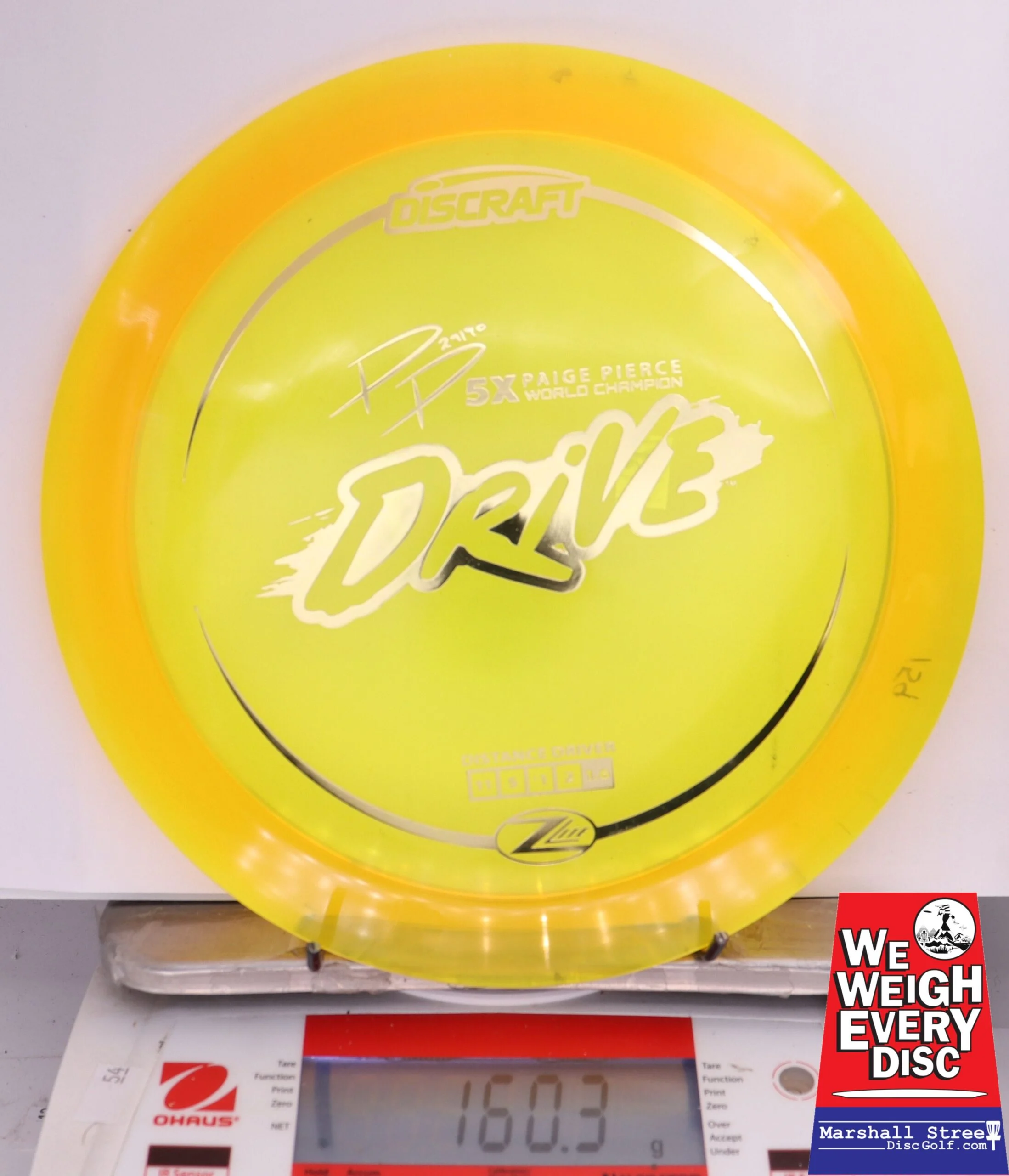 392754 Z Lite Drive, Paige Pierce 5x - #511 Yellow, 160