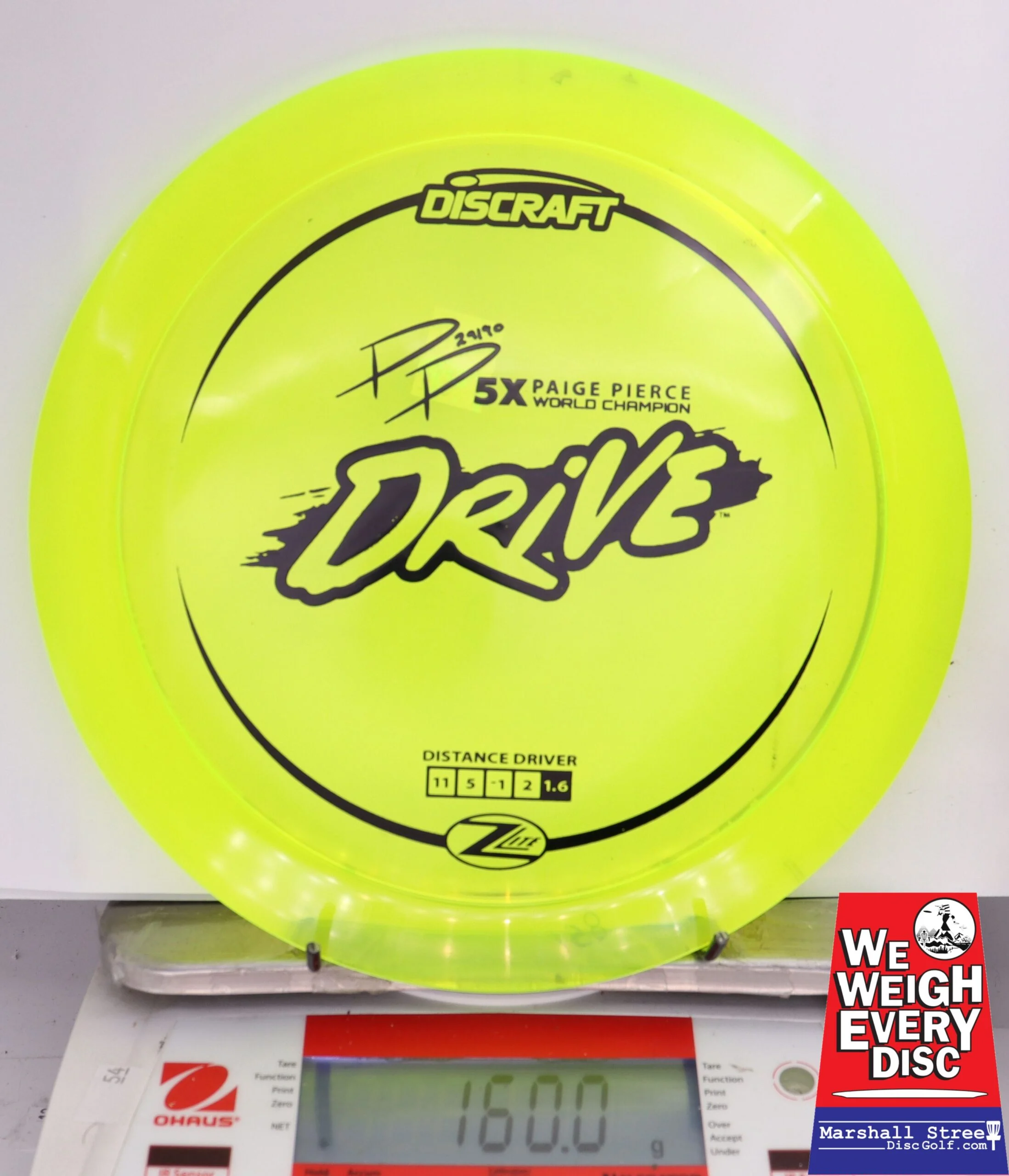 392757 Z Lite Drive, Paige Pierce 5x - #514 NYellow, 160