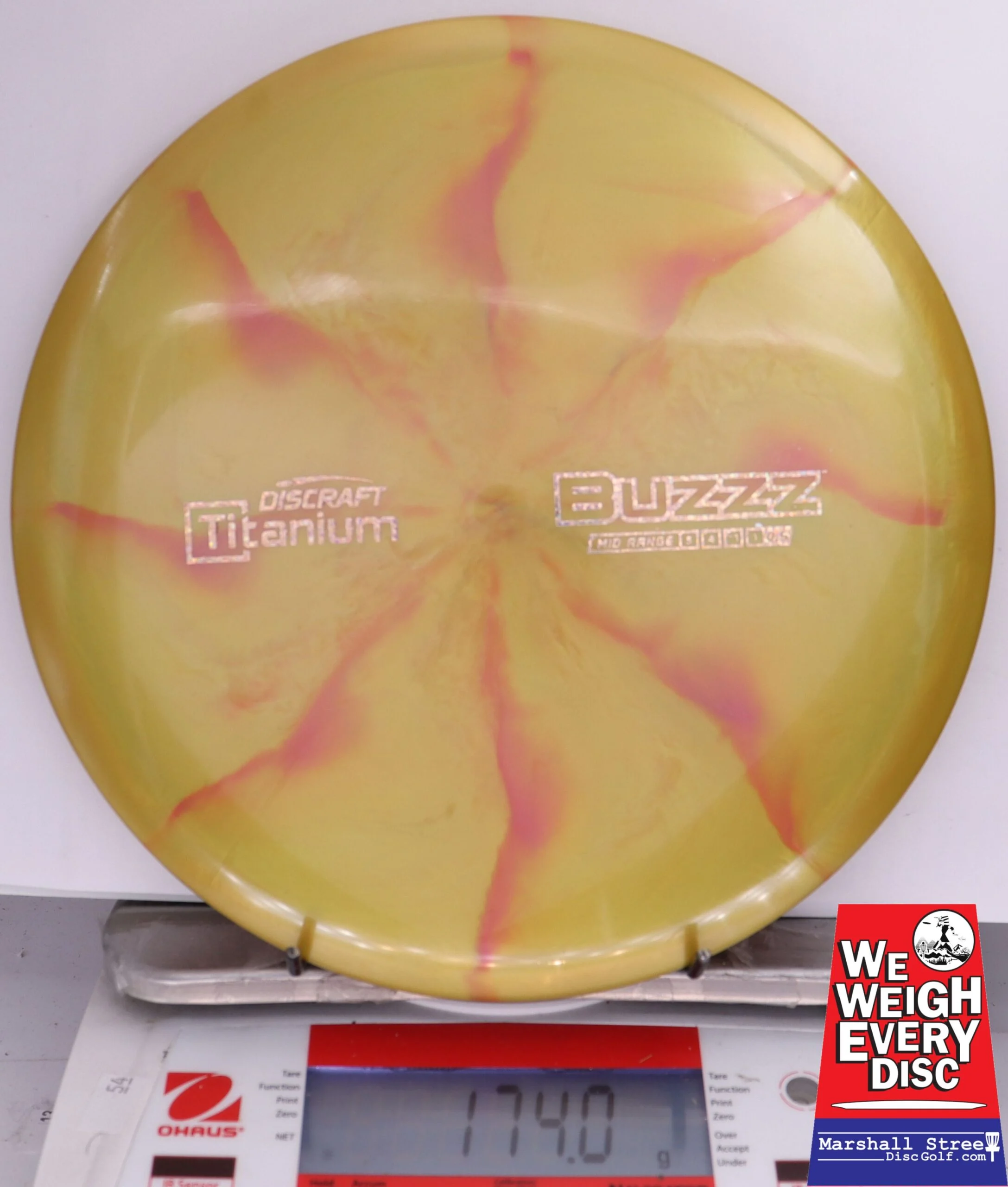 393170 Titanium Buzzz - #510 YellowRed, 174