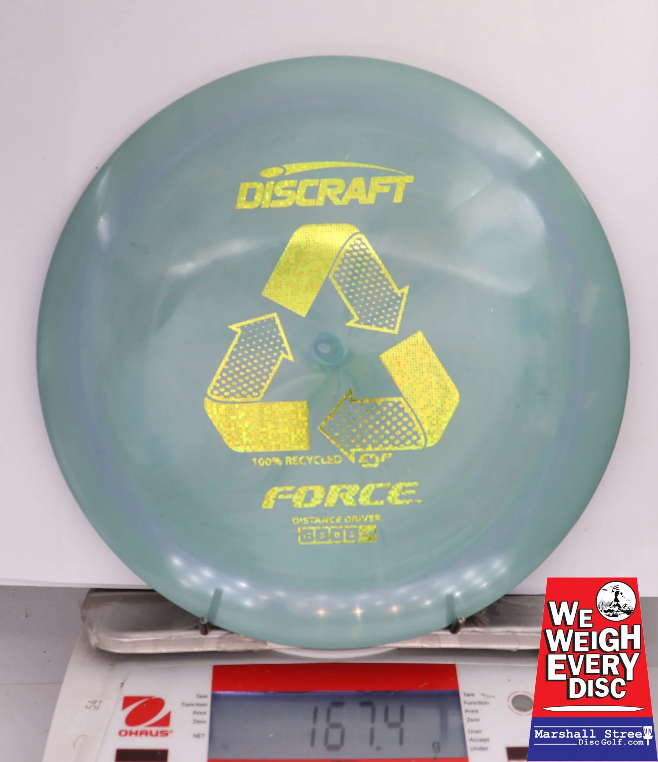 393748 Recycled ESP Force - #510 Aqua, 167