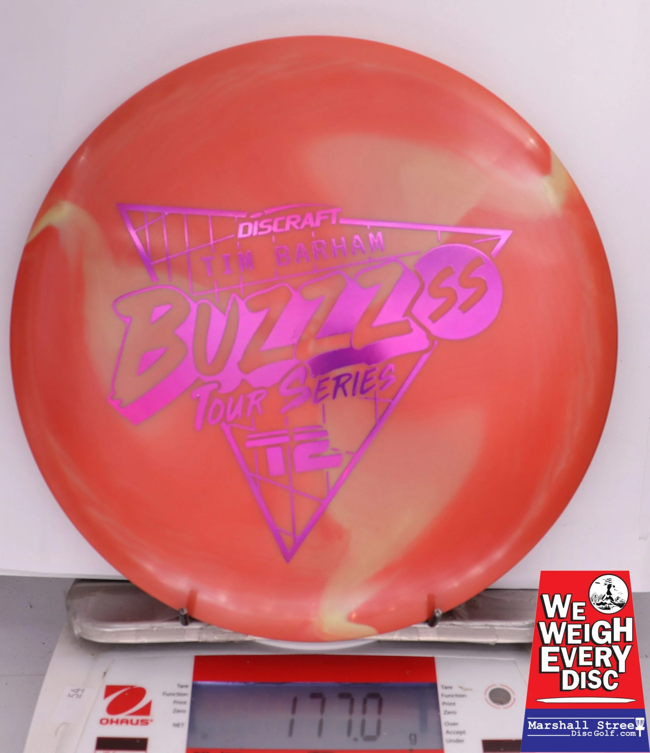 394083 ESP Swirl Buzzz SS, Tim Barham - 2022 Tour Series - #78 Orange, 177