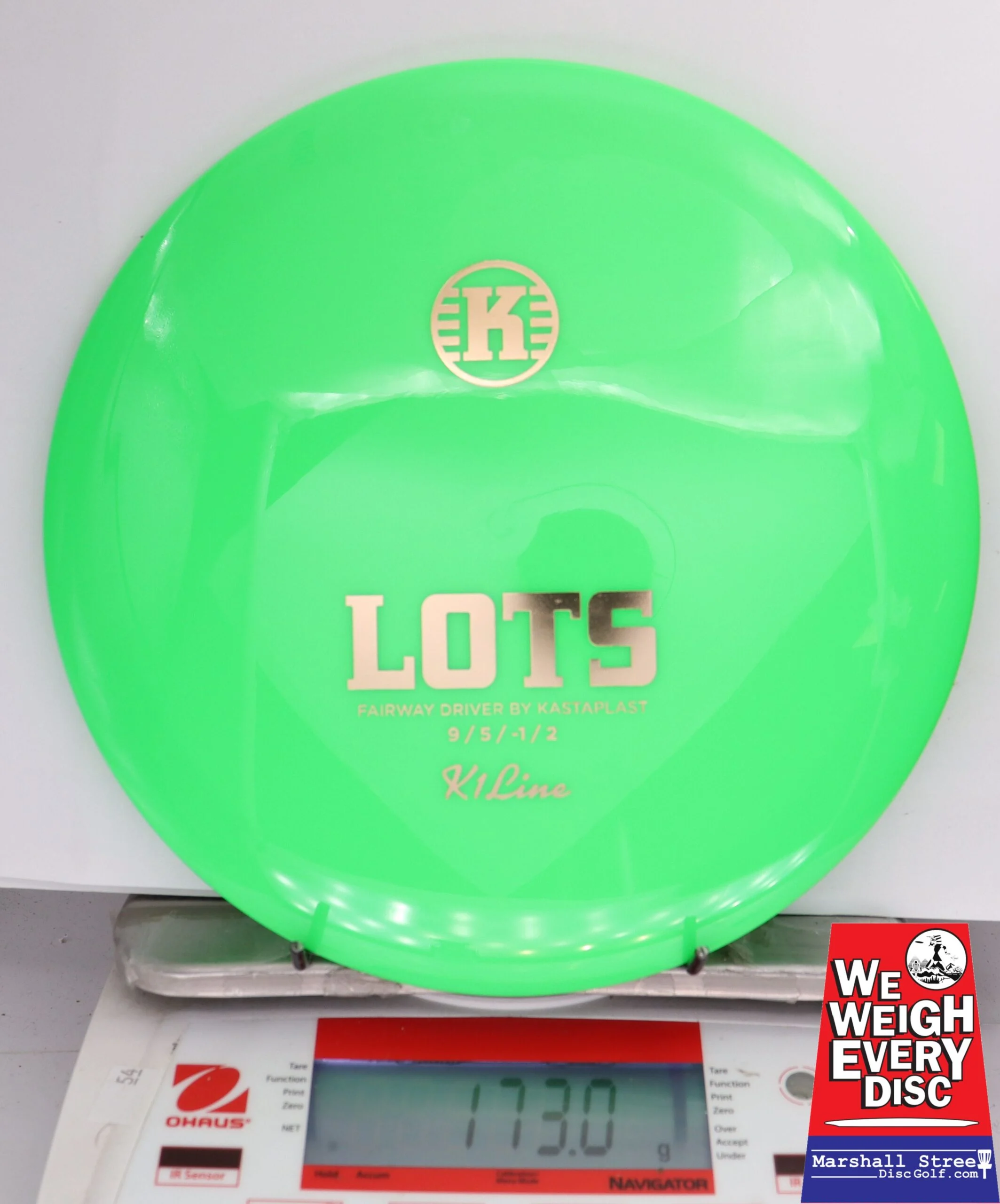 394499 K1 Lots - #537 Green, 173