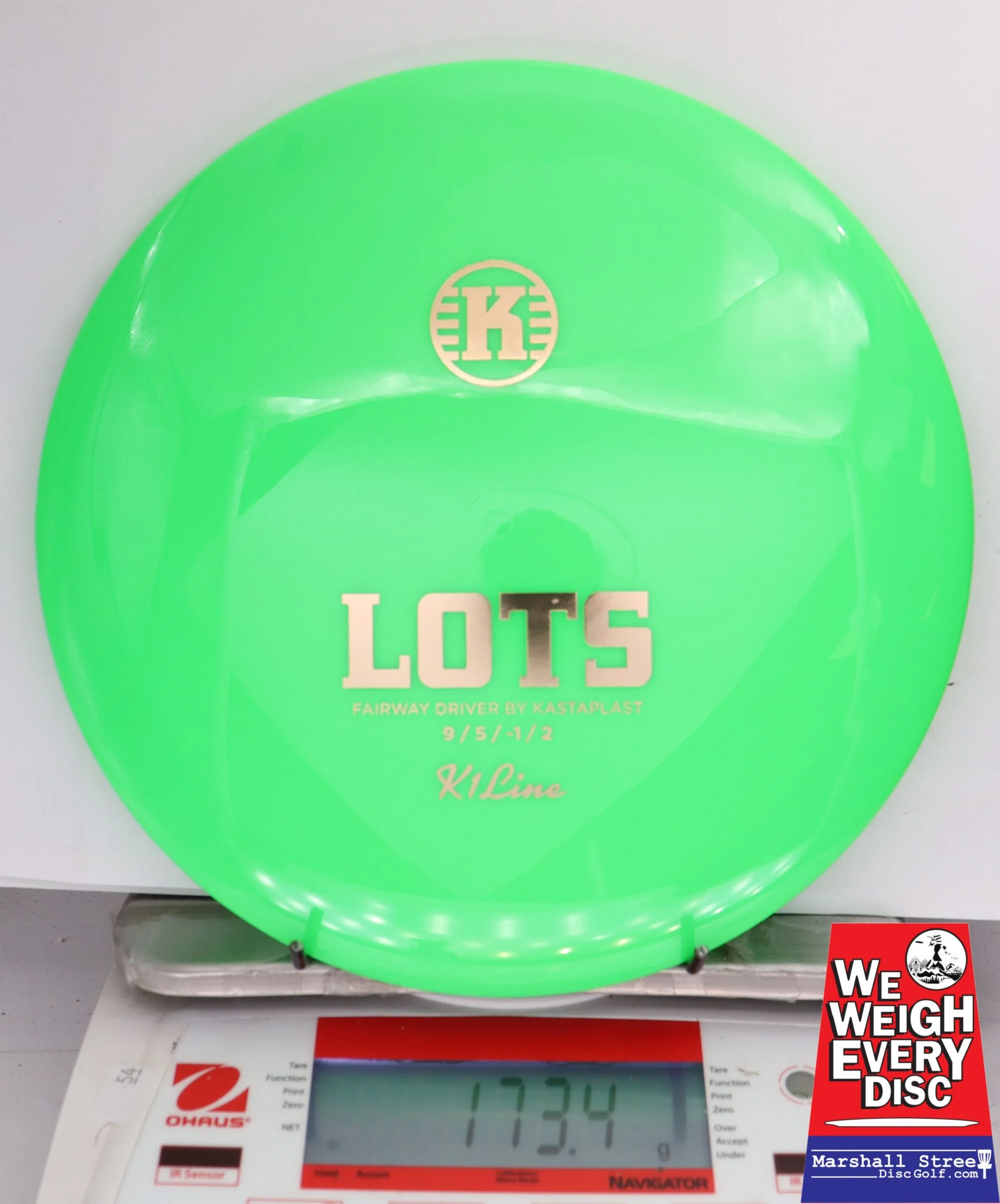 394500 K1 Lots - #538 Green, 173