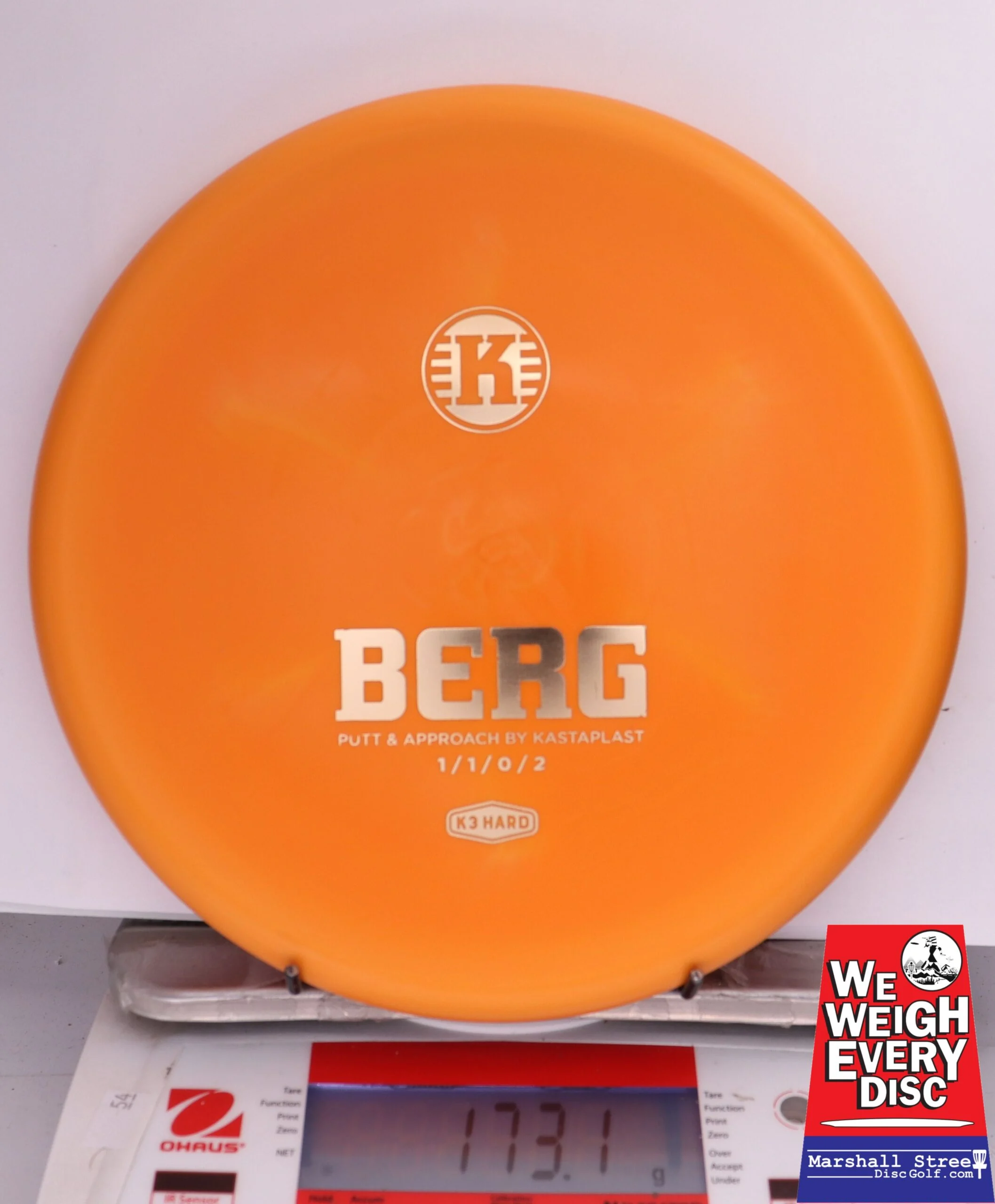 394860 K3 Hard Berg - #532 Orange, 173