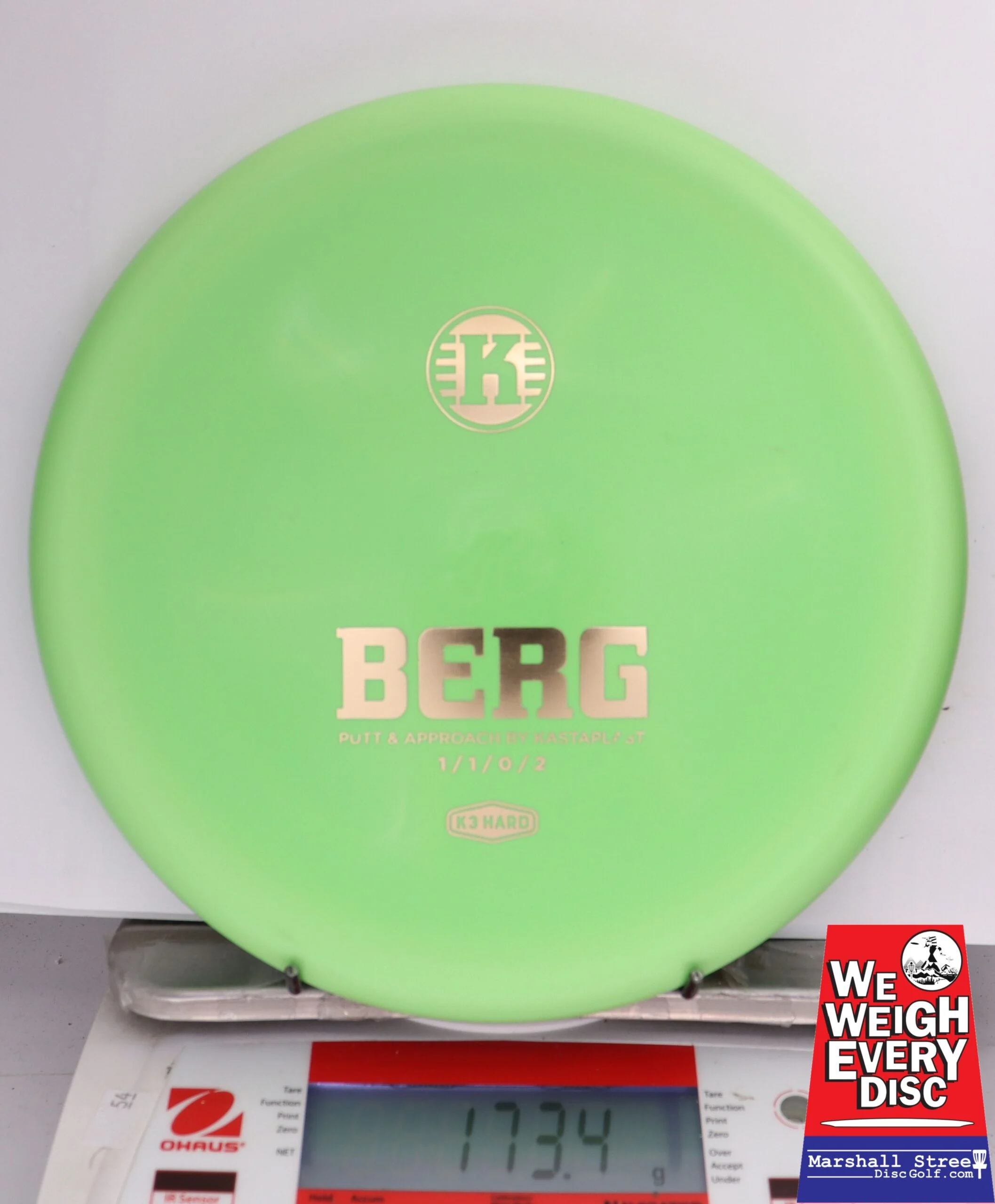 394863 K3 Hard Berg - #535 Green, 173