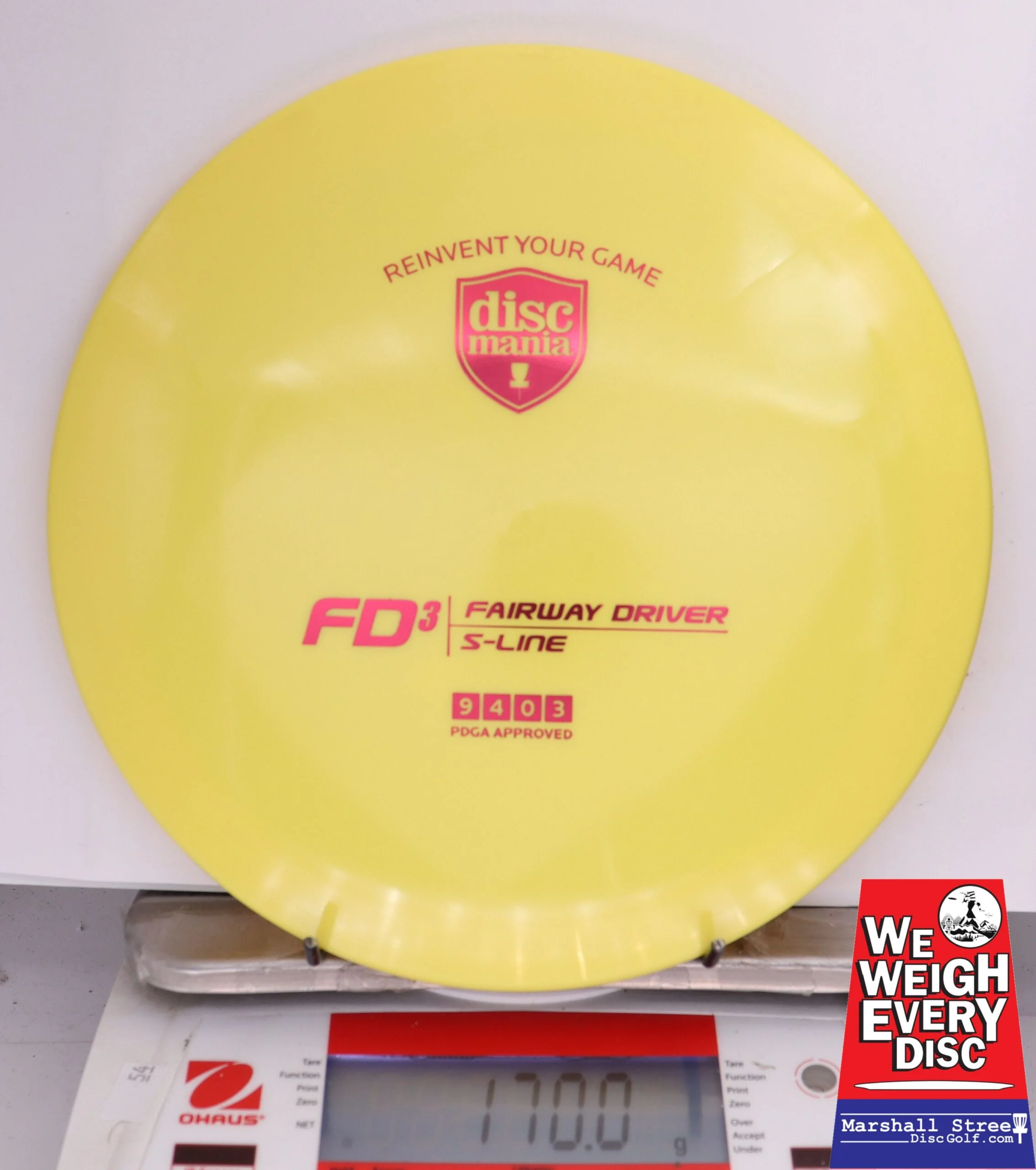 395067 S-Line FD3 - #542 Yellow, 170