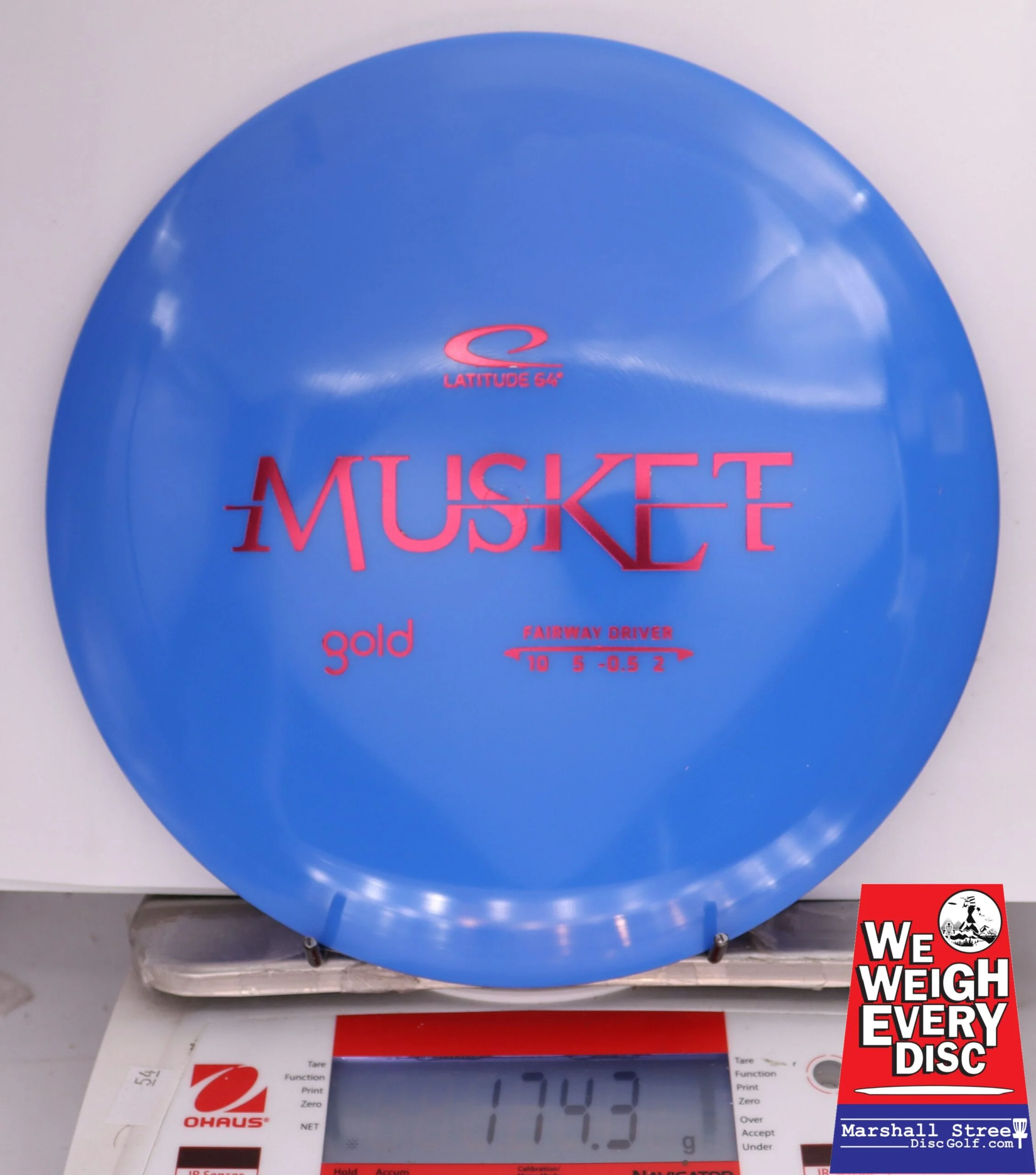 396107 Gold Musket - #537 Blue, 174