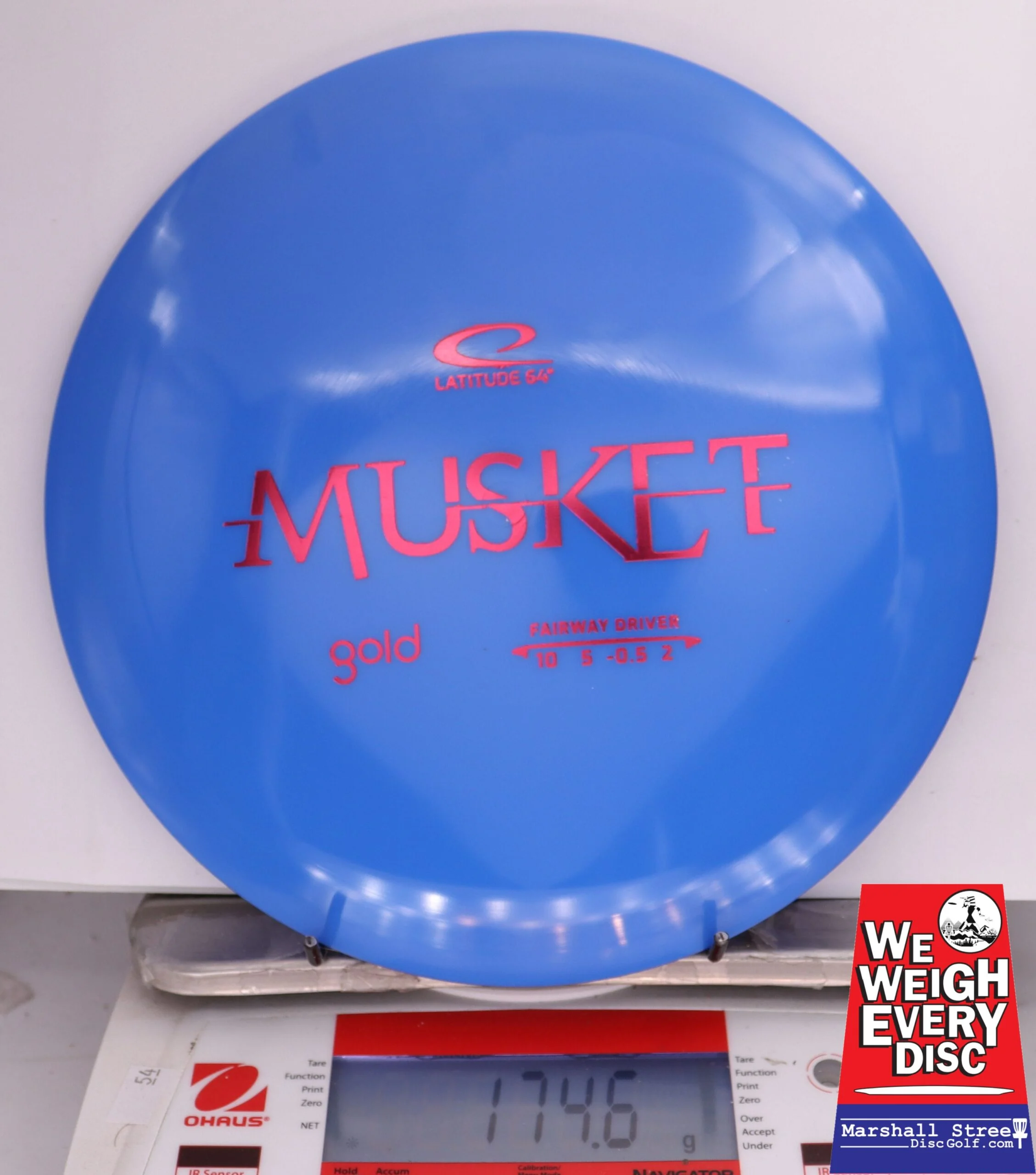 396108 Gold Musket - #538 Blue, 175