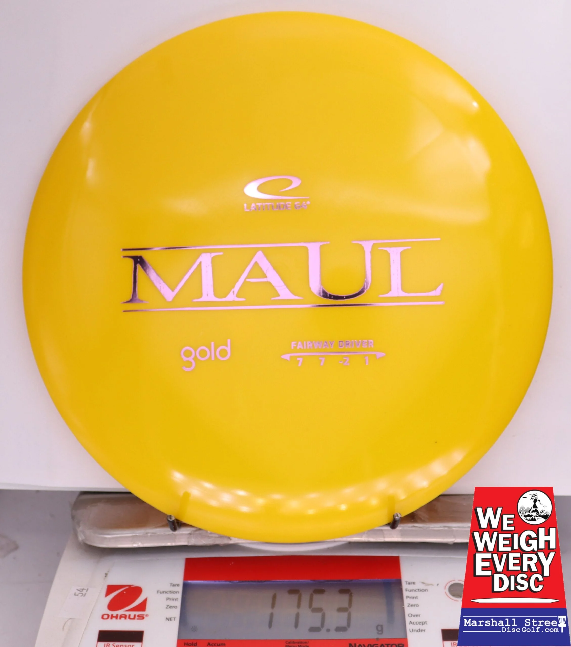 396144 Gold Maul - #544 Yellow, 175