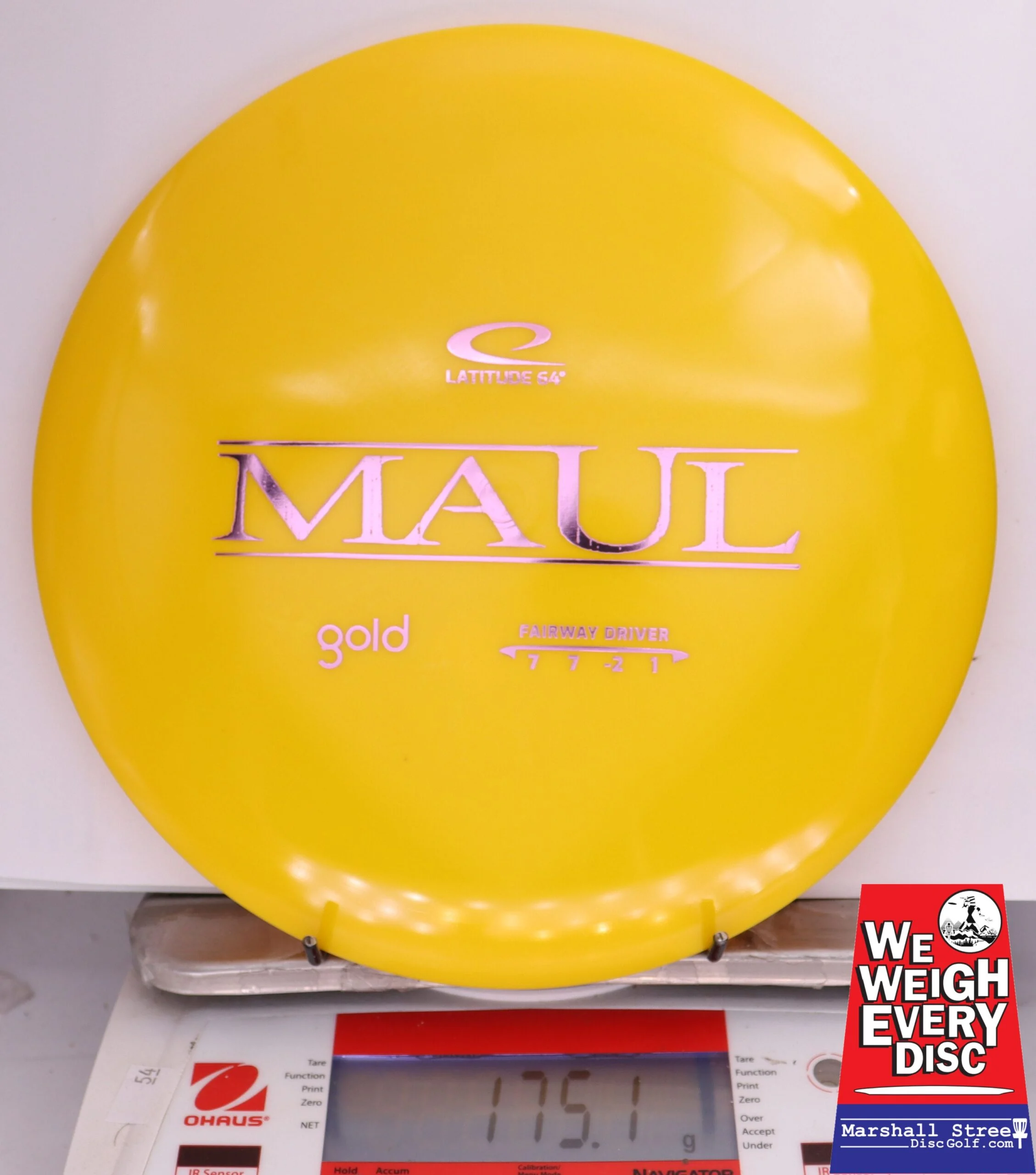 396145 Gold Maul - #545 Yellow, 175