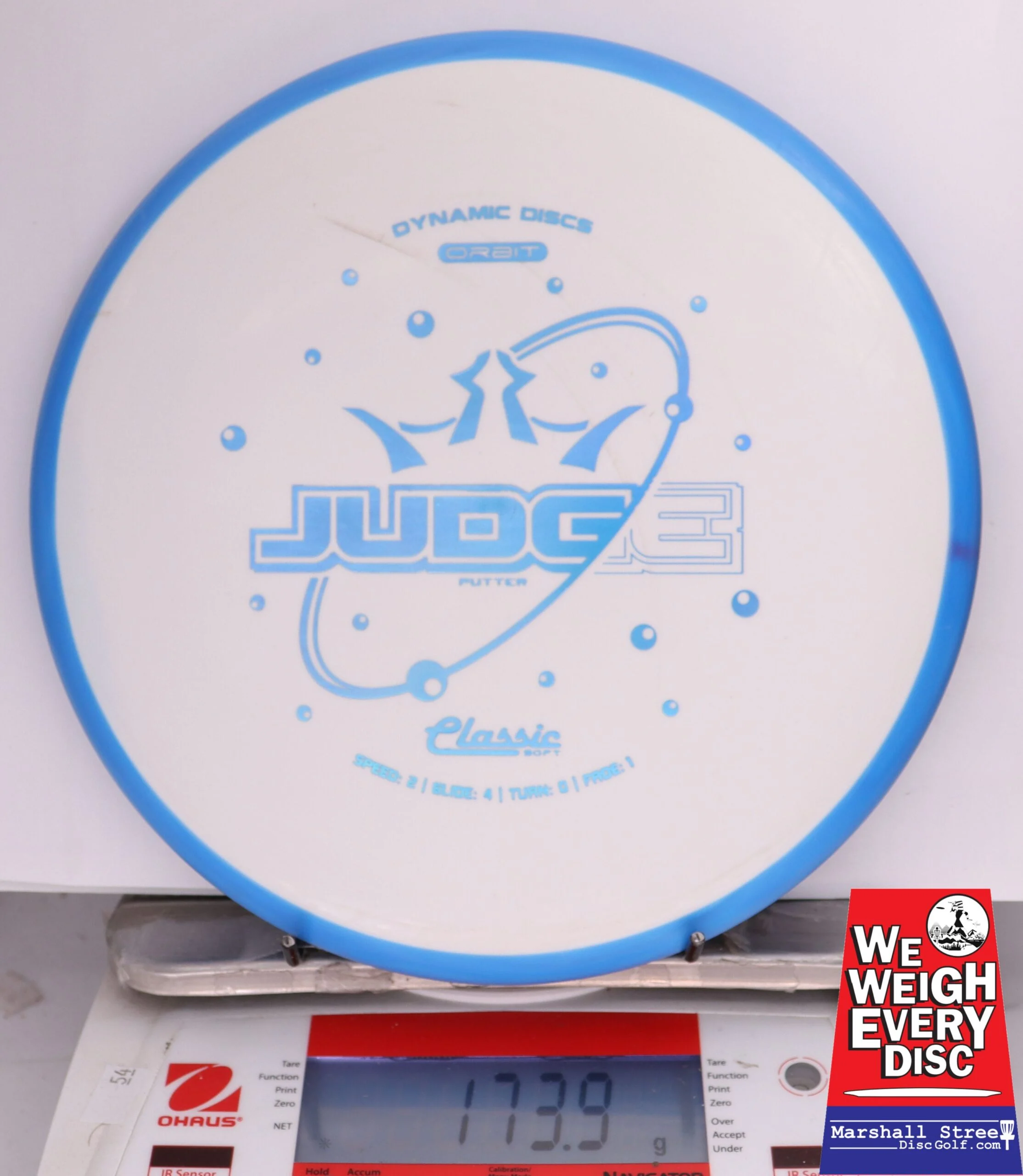 396942 Classic Soft Orbit Judge - #533 Blue-White, 174