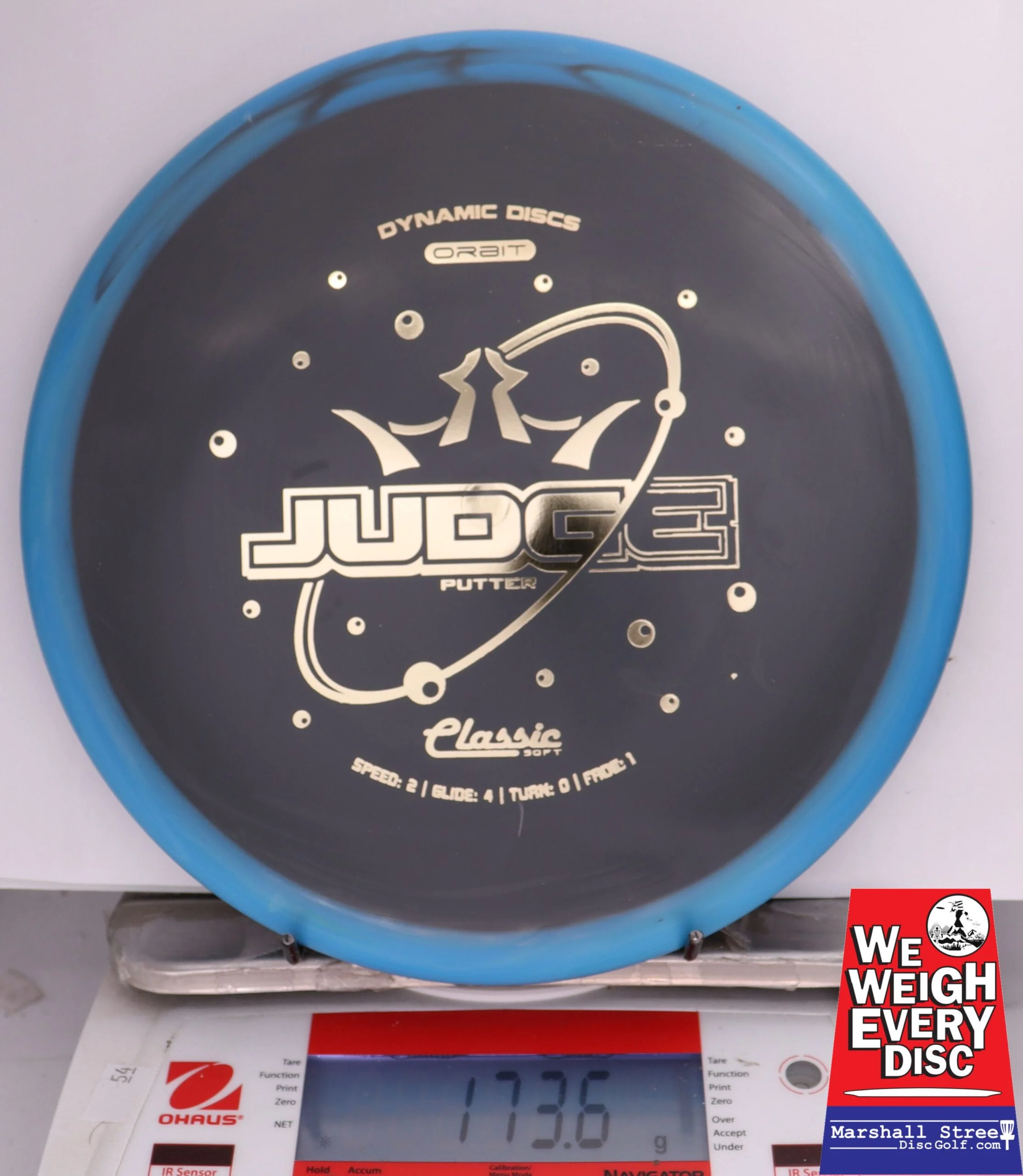 396944 Classic Soft Orbit Judge - #535 Blue-Black, 174