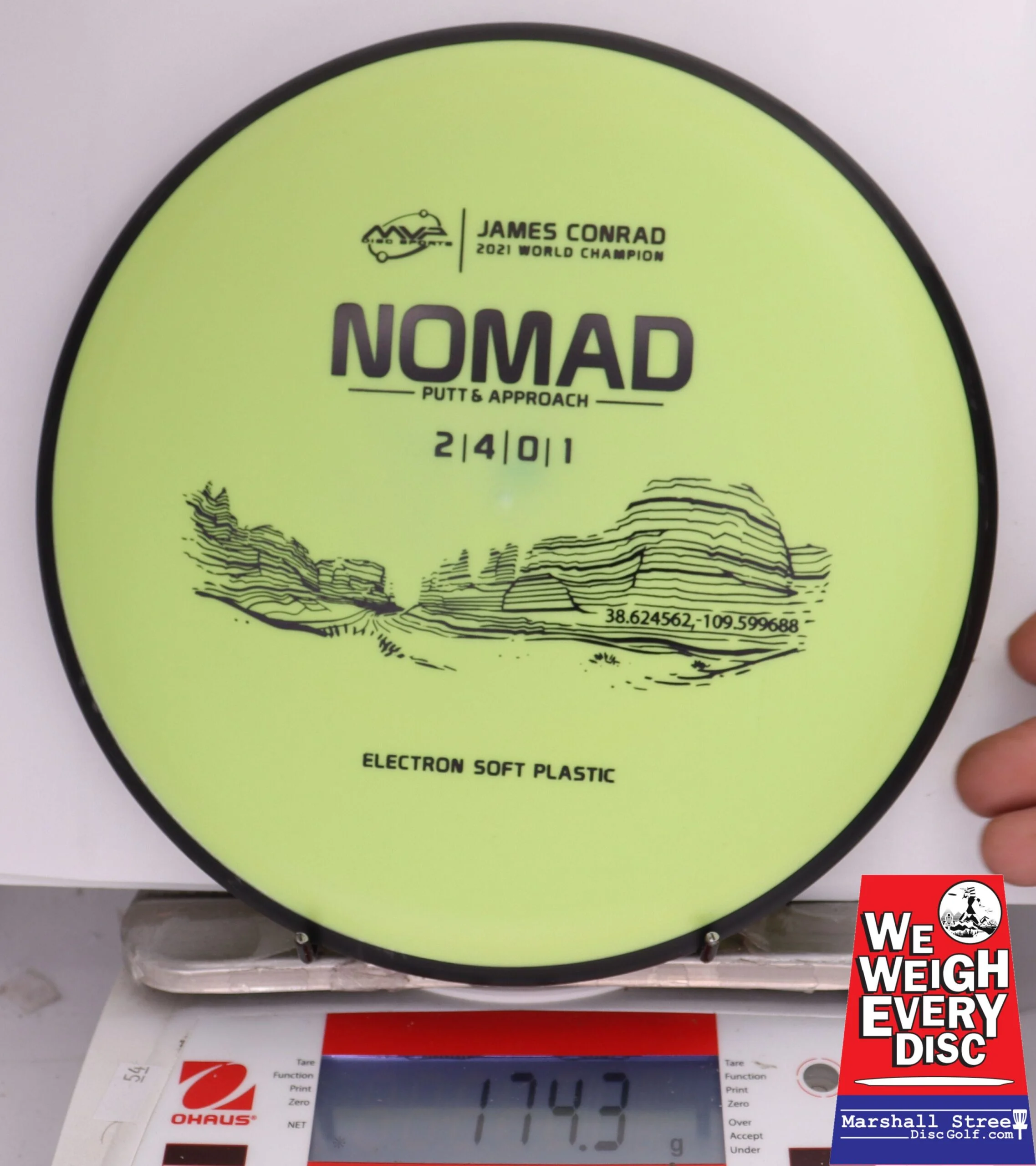 397267 Electron Soft Nomad, James Conrad - #629 Grellow, 174