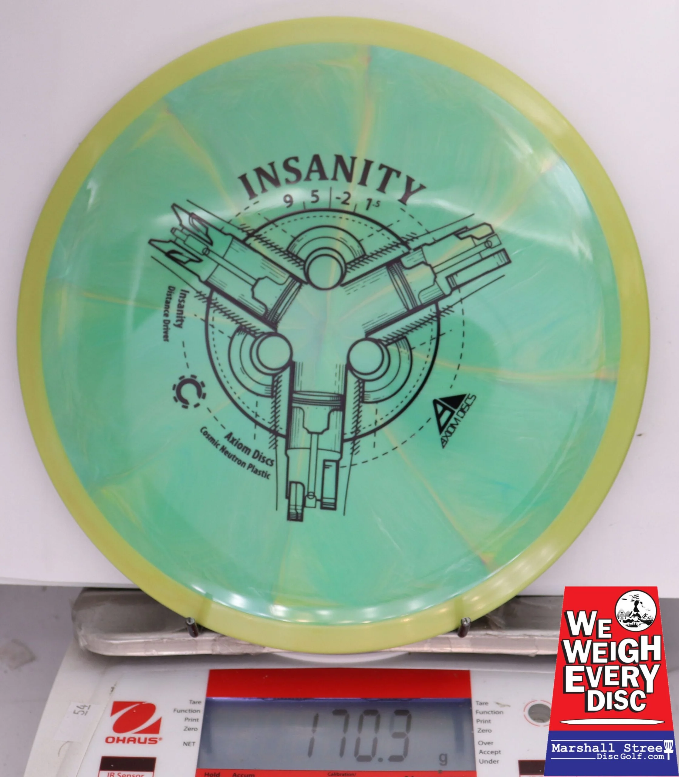 397554 Cosmic Neutron Insanity - #615 Yellow-LtGreen, 171
