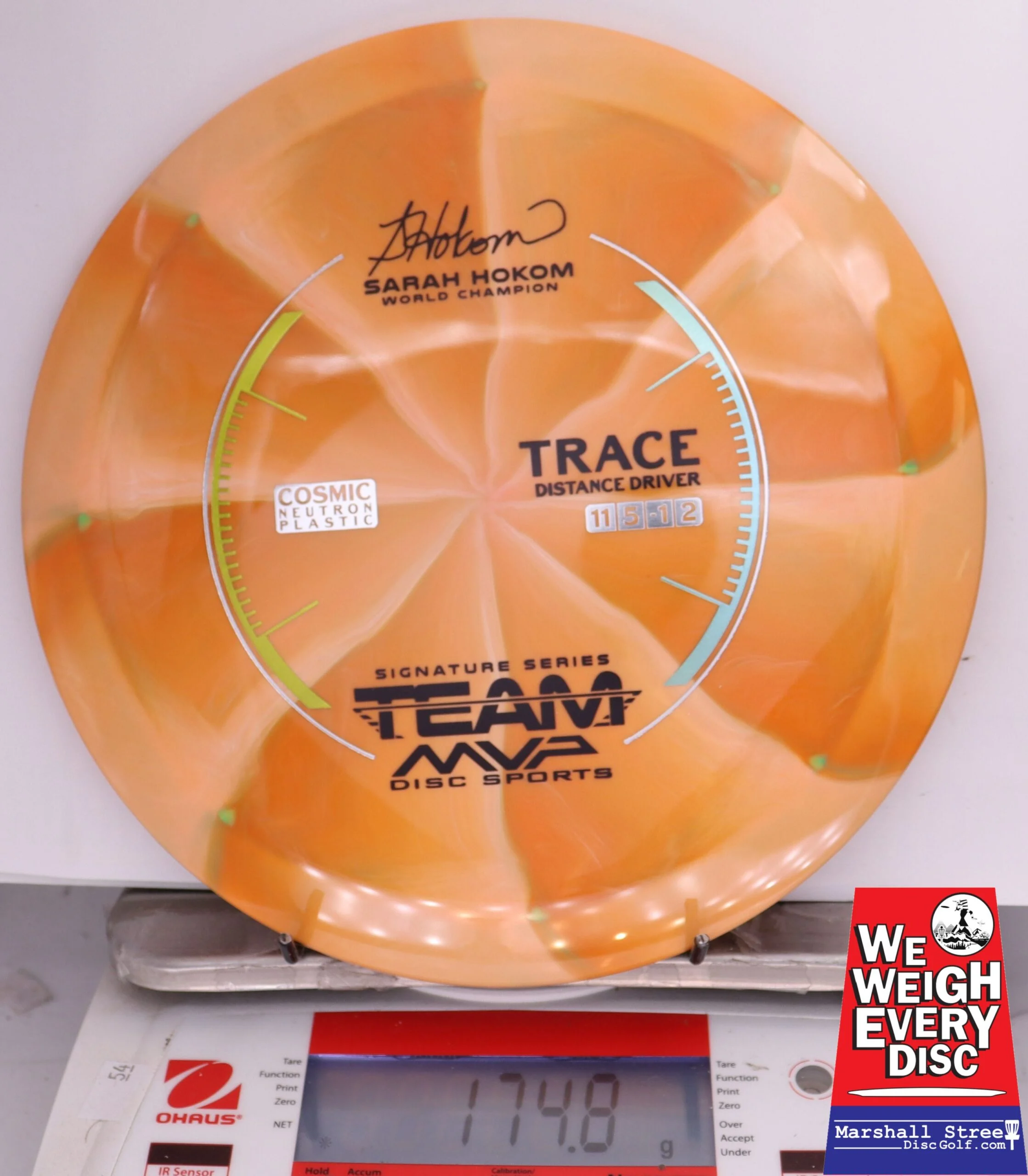 397591 Cosmic Neutron Trace, Sarah Hokom - #617 Orange, 175