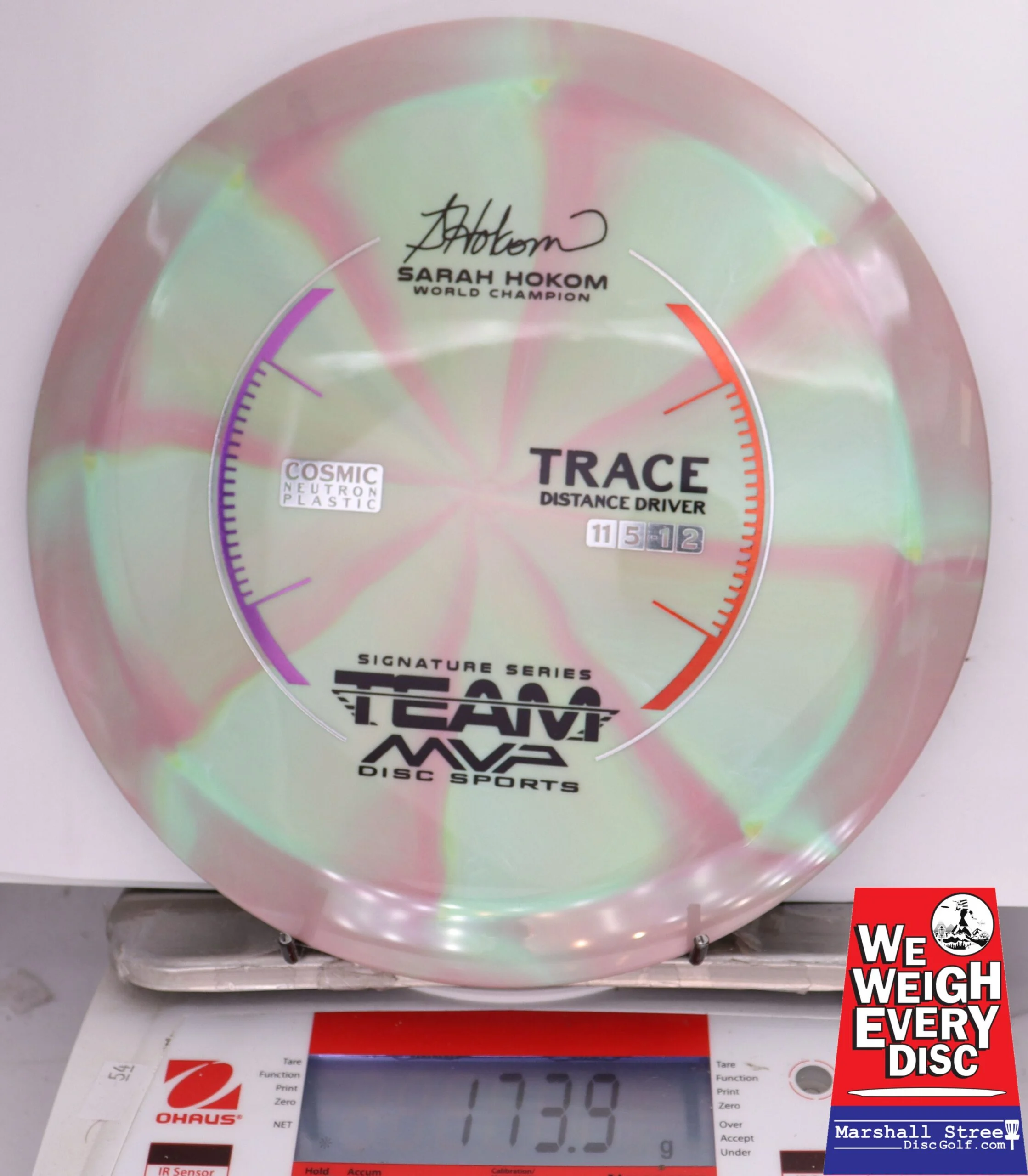 397593 Cosmic Neutron Trace, Sarah Hokom - #619 GrayGreenPink, 174