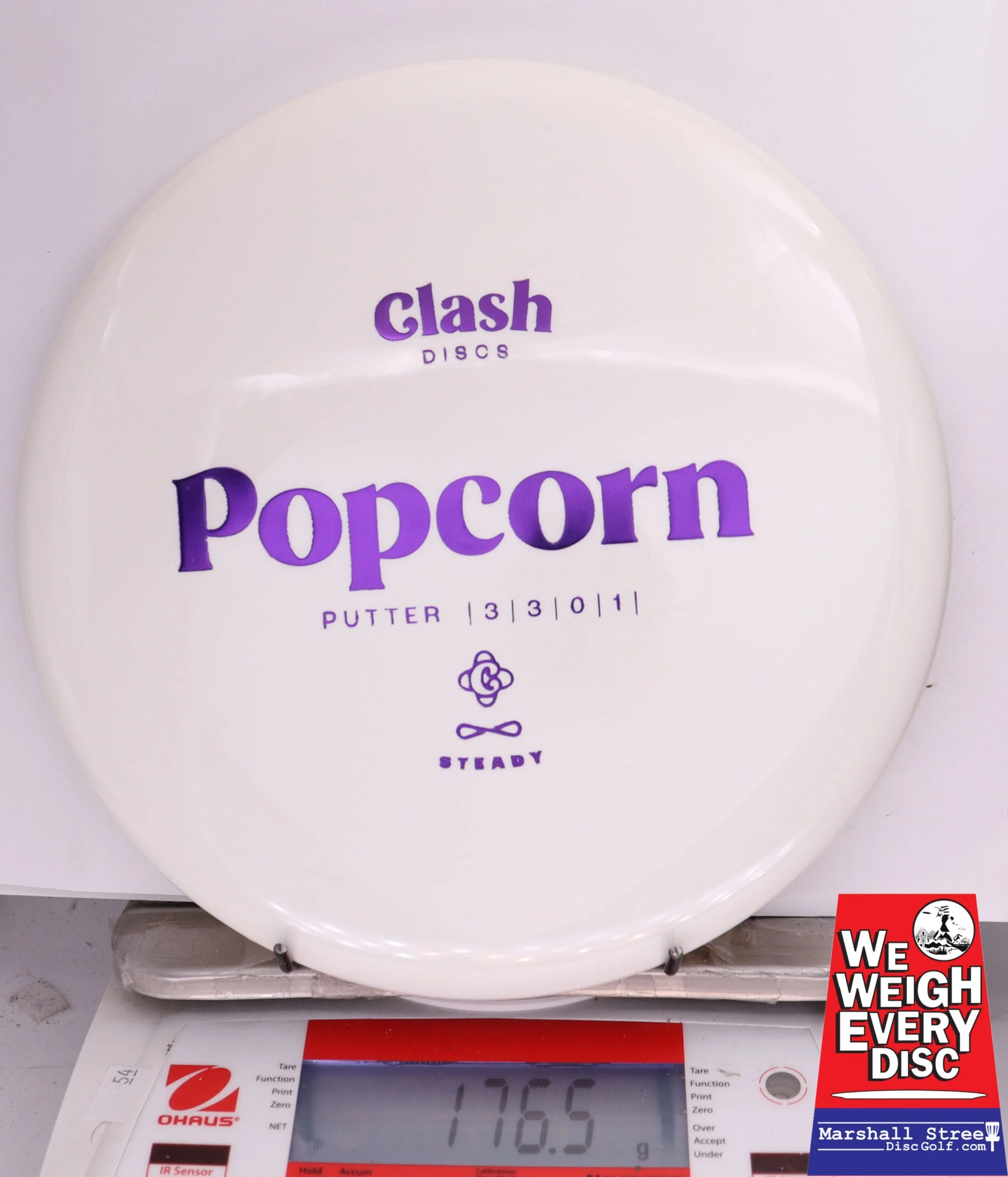 398456 Steady Popcorn - #299 White, 177
