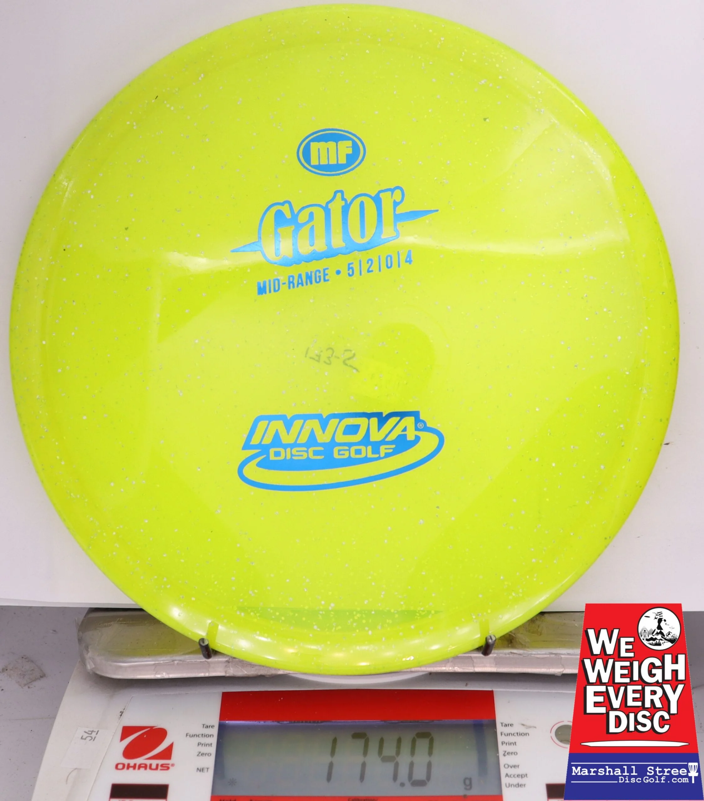 398746 Metal Flake Champion Gator - #740 Grellow, 174