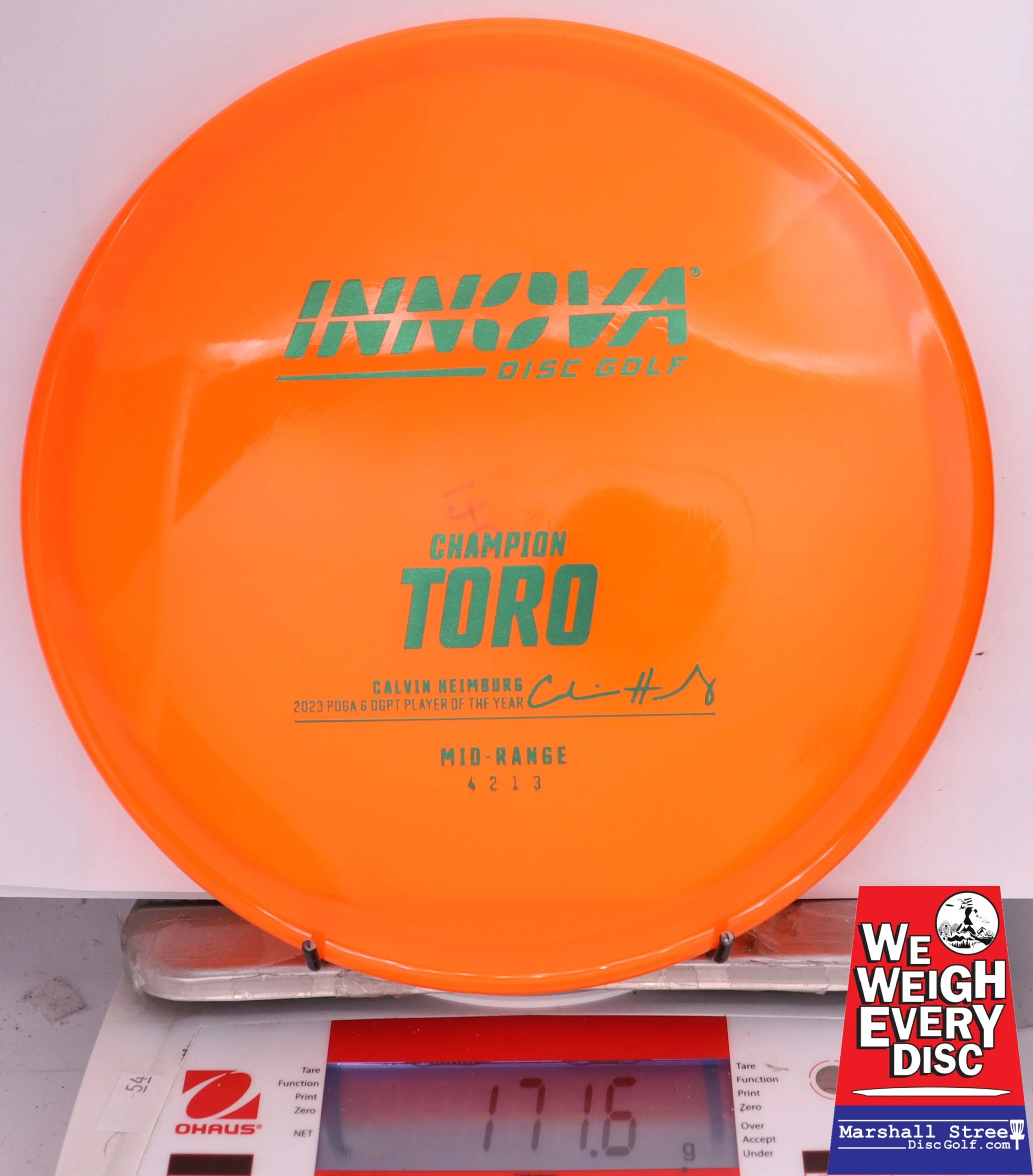 398866 Champion Toro, Calvin Heimburg - #744 Orange, 172