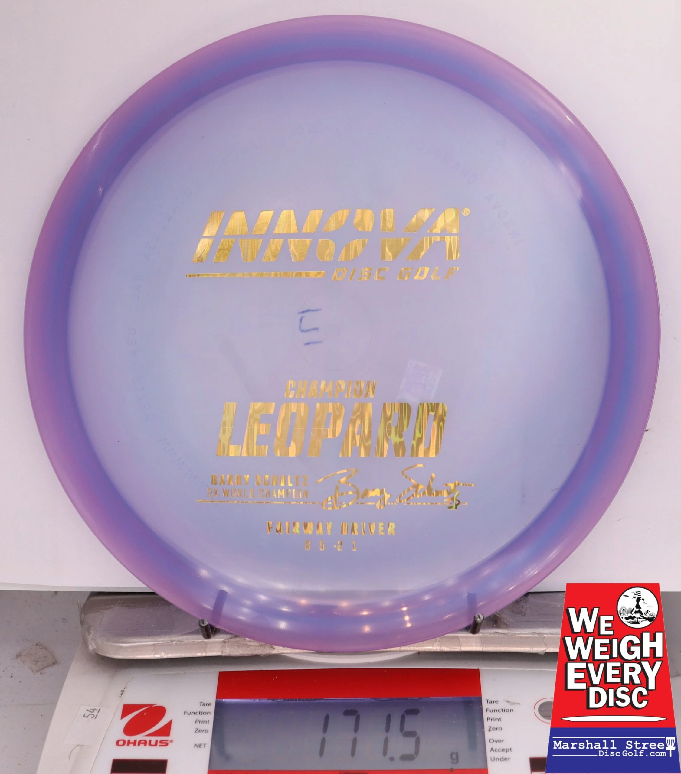 398878 Champion Leopard, Barry Schultz 2x - #738 Purple, 172