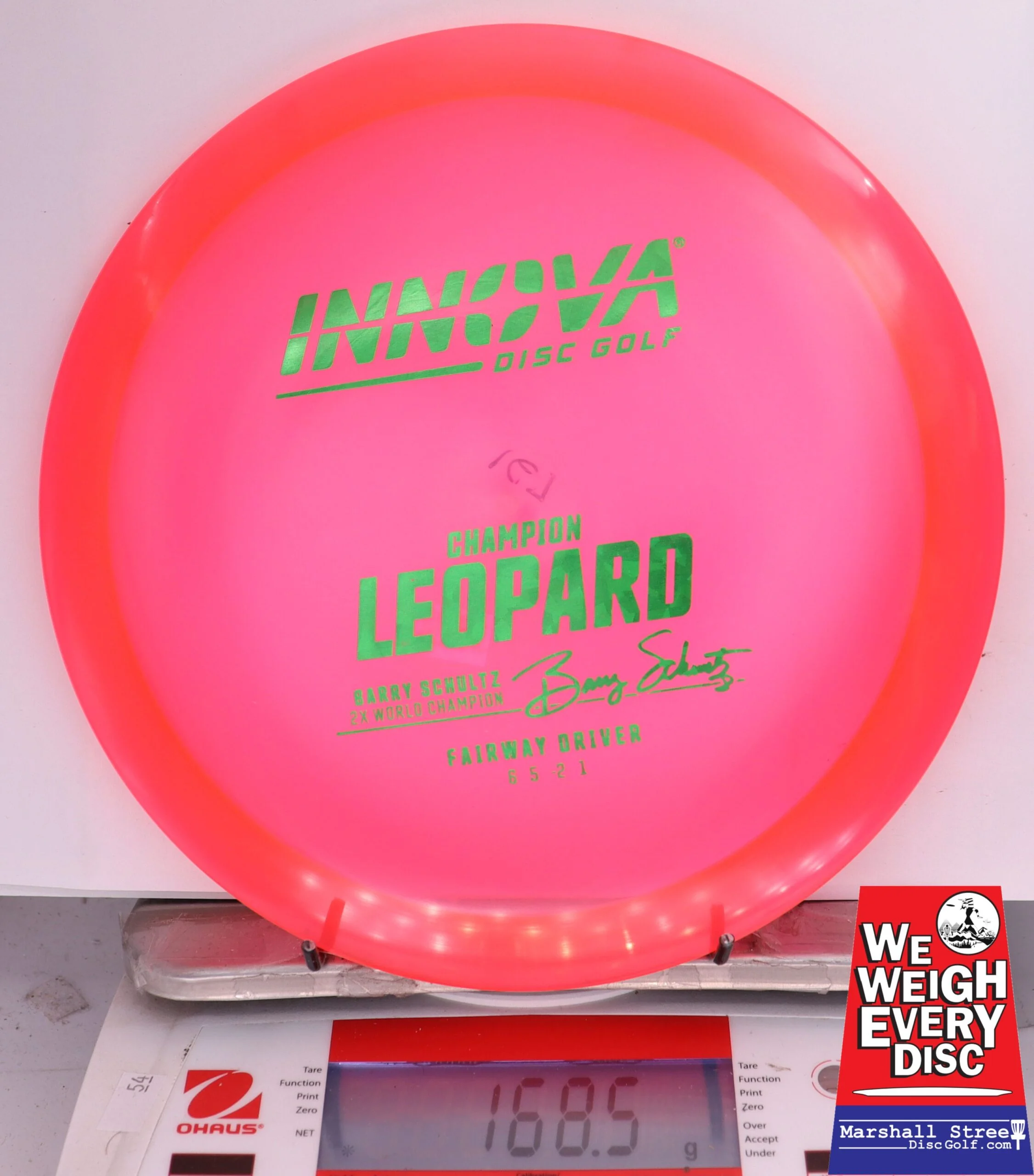 398884 Champion Leopard, Barry Schultz 2x - #744 LtRed, 169