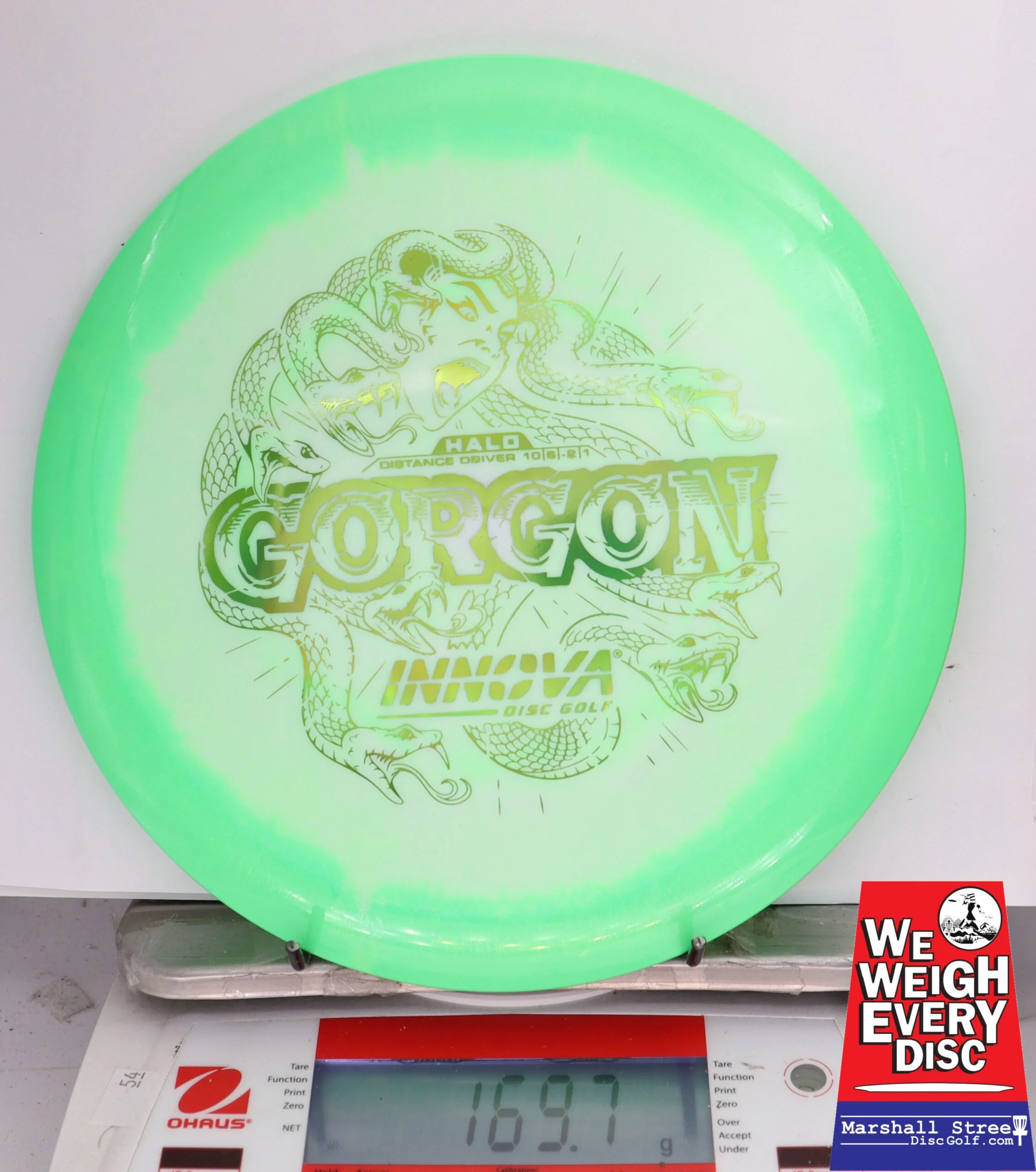 399316 Halo Star Gorgon - #739 GreenWhite, 170