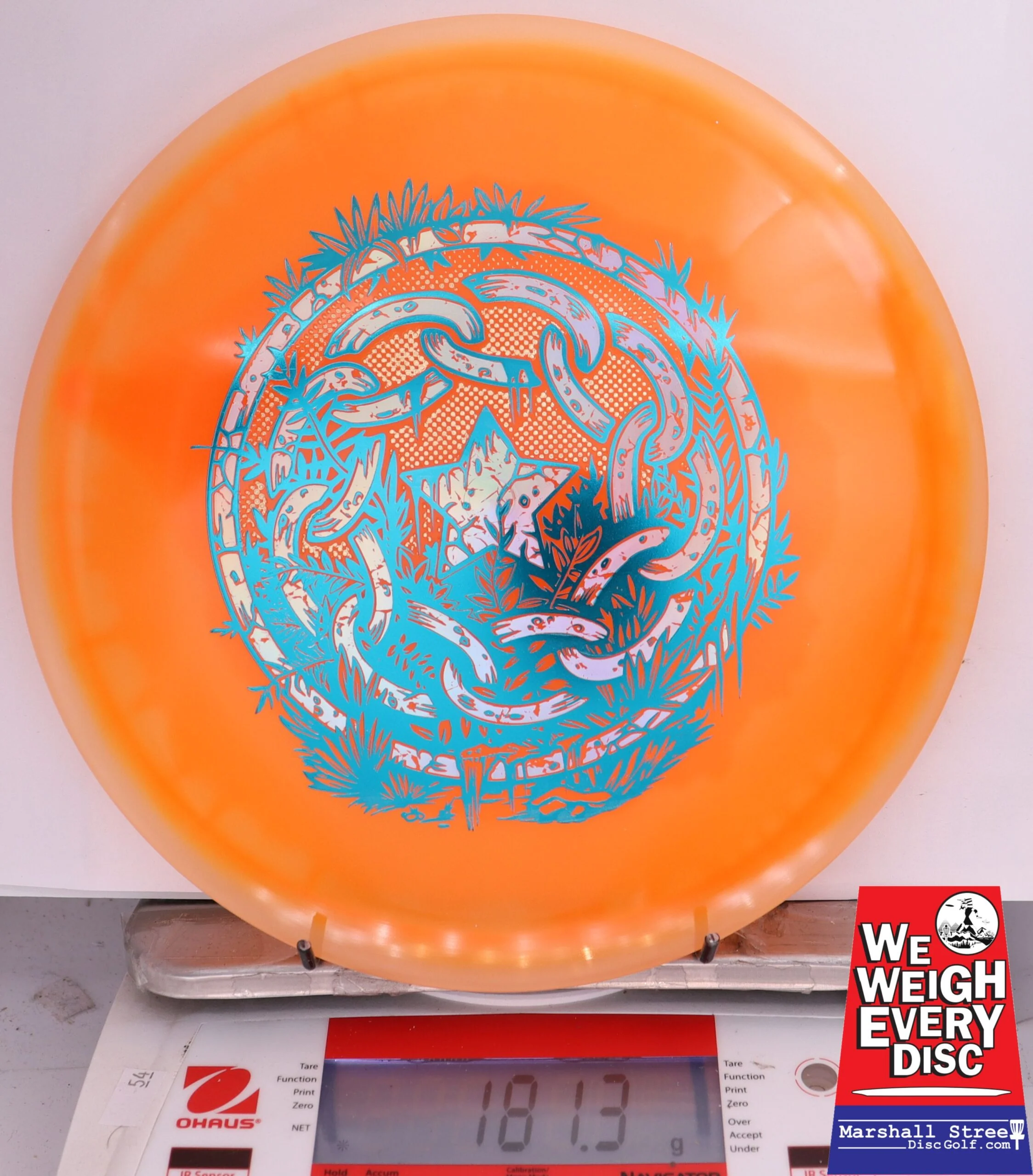 400151 VIP Ice Orbit Moonshine Gatekeeper, Desolate Shield - #530 White-Orange, 181