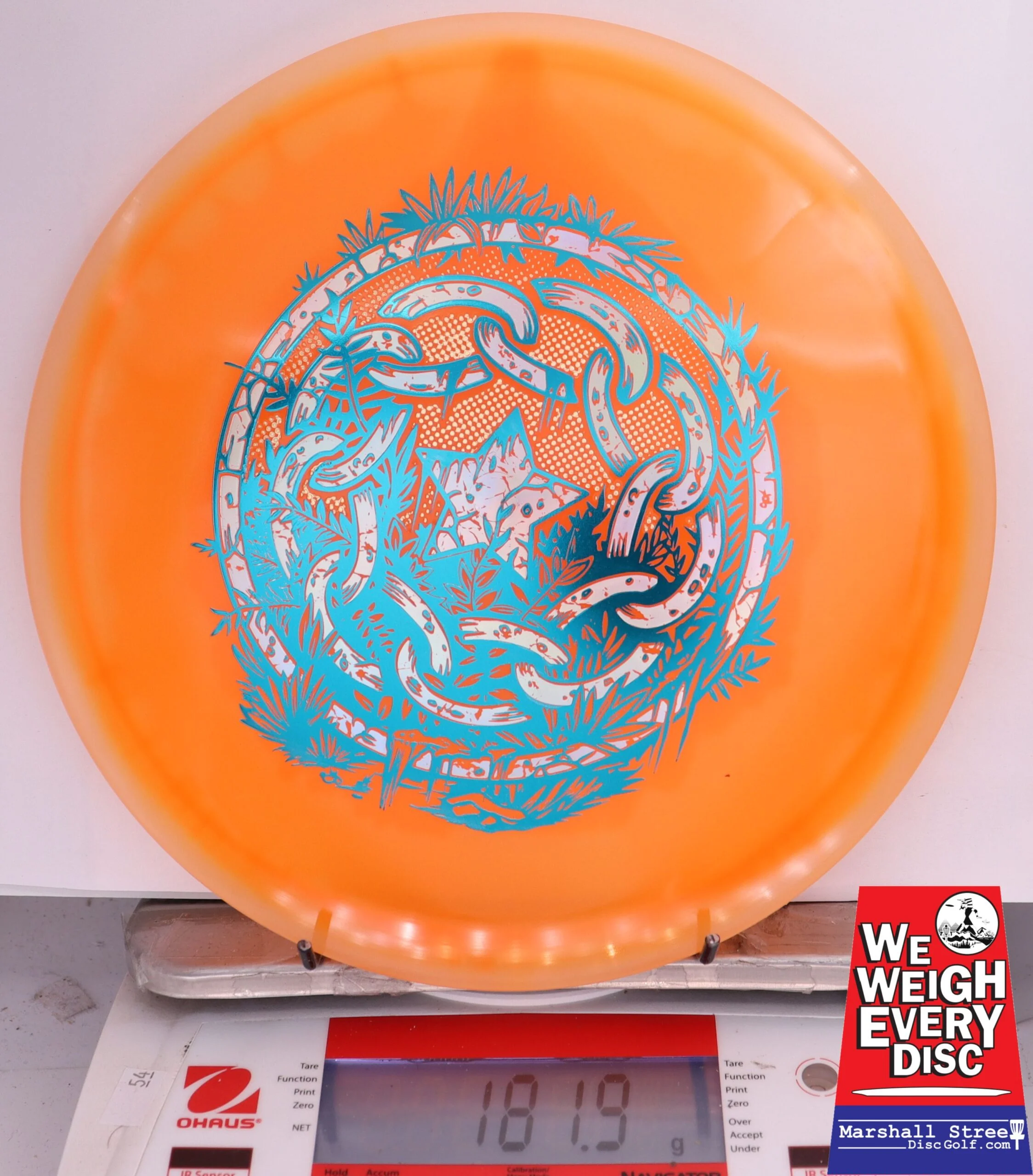 400152 VIP Ice Orbit Moonshine Gatekeeper, Desolate Shield - #531 White-Orange, 182