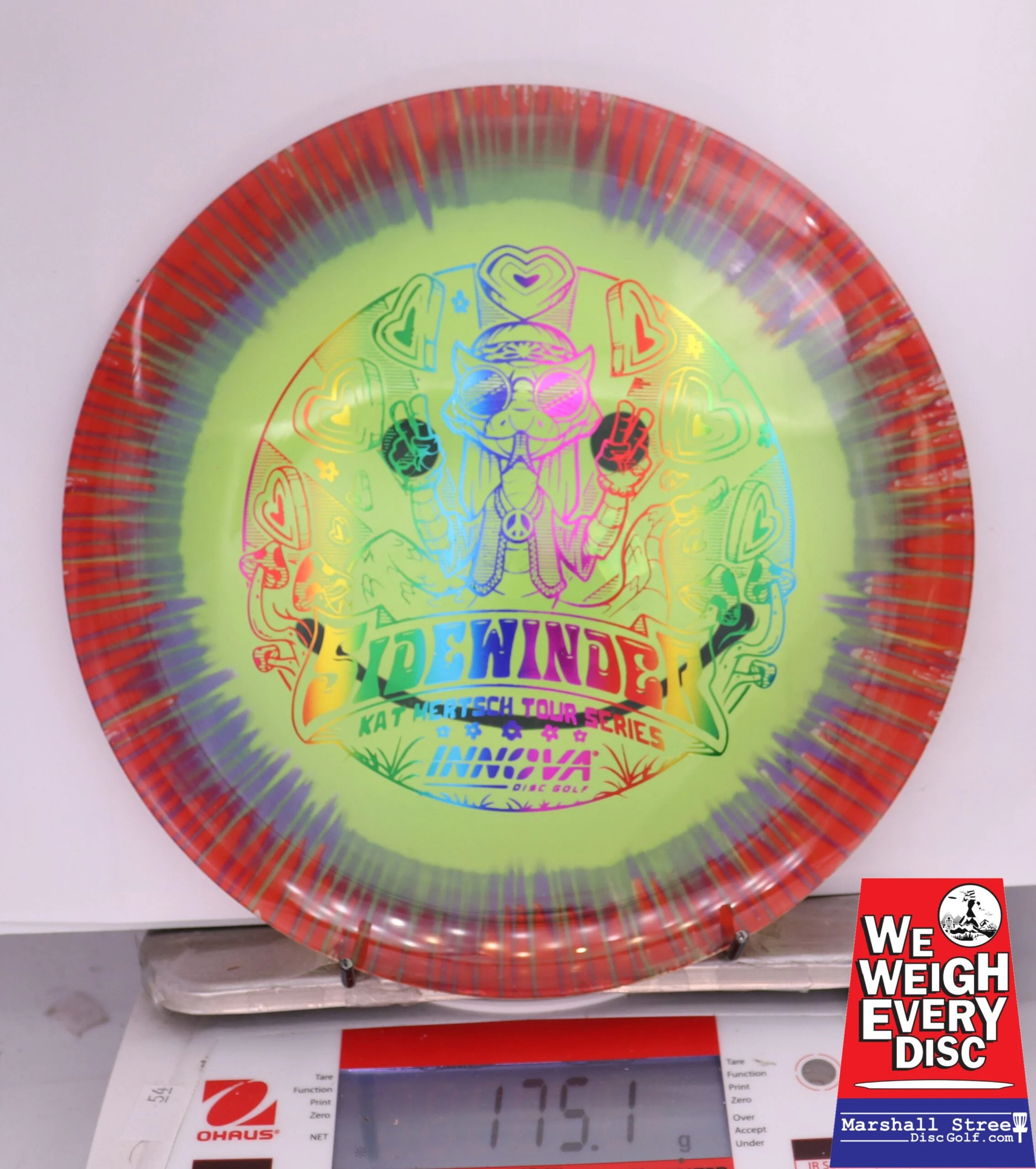 400353 Tie-Dye Champion Sidewinder, Kat Mertsch 2025 Tour Series - #623 RedYellow, 175