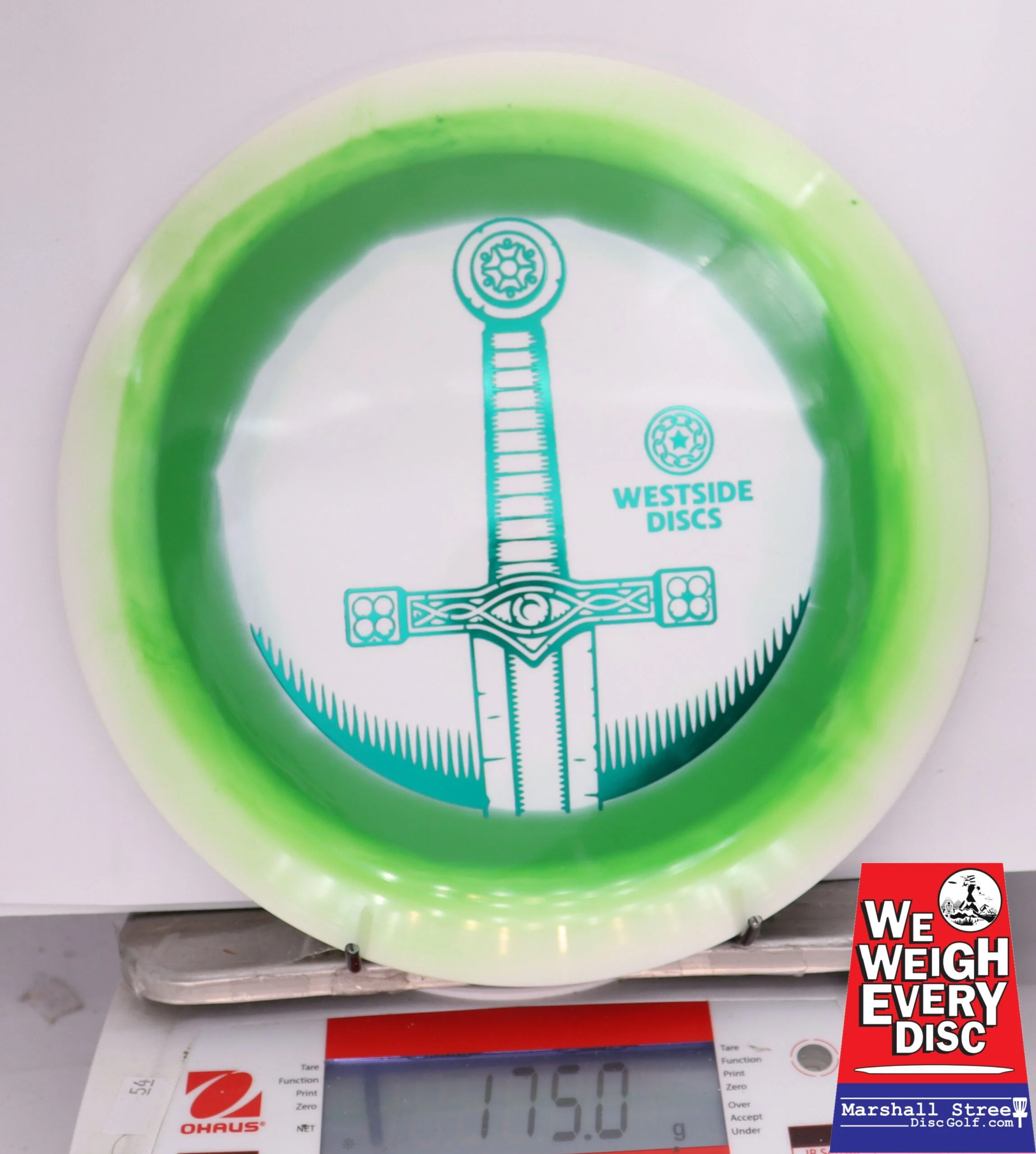 400649 Tournament Ring Sword - #21 Green, 175