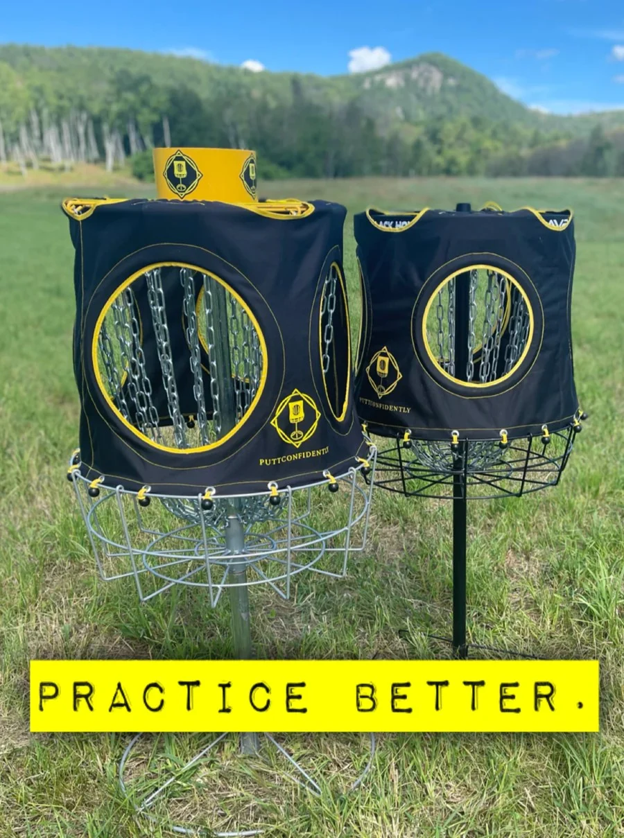 400655 ChampCap Pro Target Trainer - BlackYellow, 4 Hole Sizes