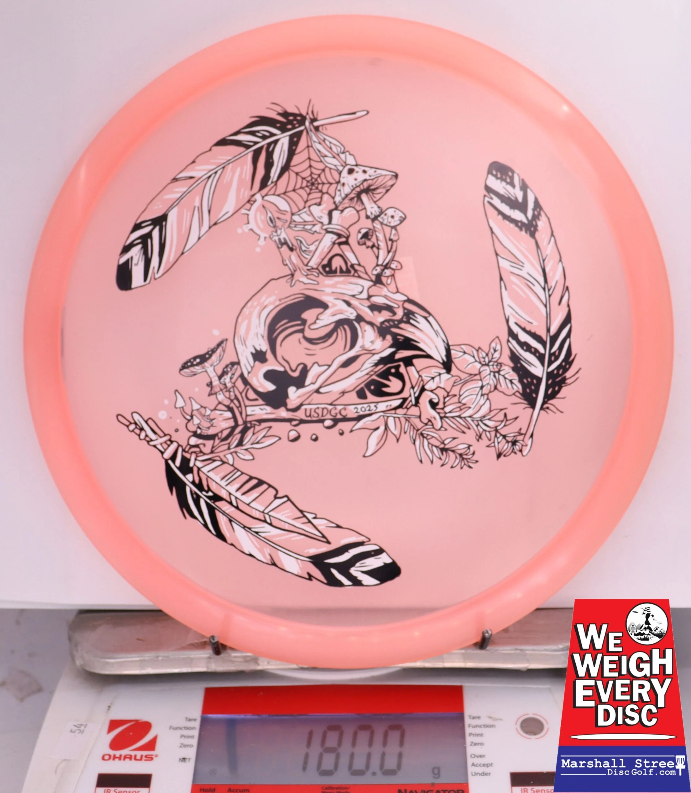 400676 Champion Roc, 2025 USDGC Shaman Thrower - #08 Peach, 180