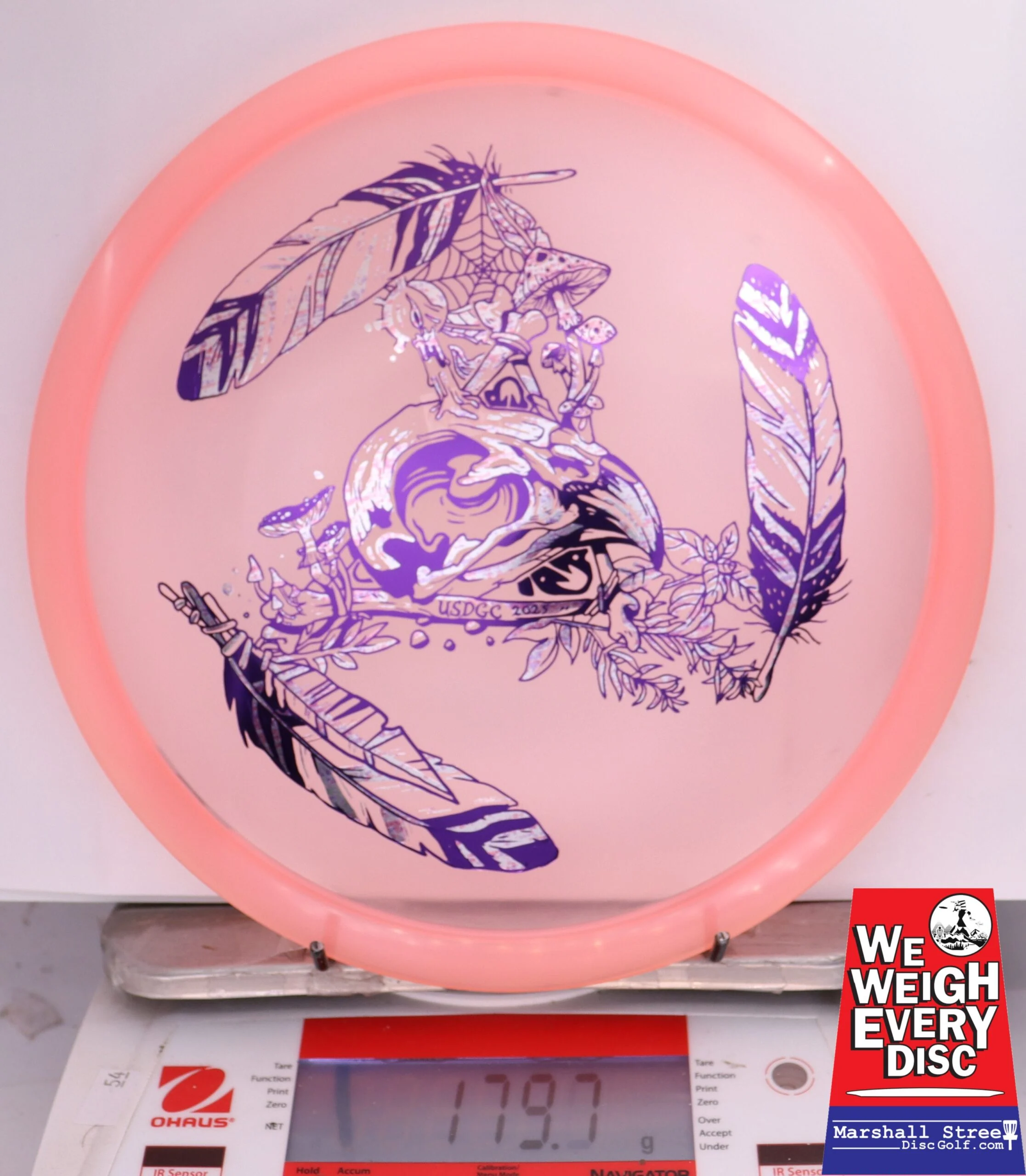 400677 Champion Roc, 2025 USDGC Shaman Thrower - #09 Peach, 180