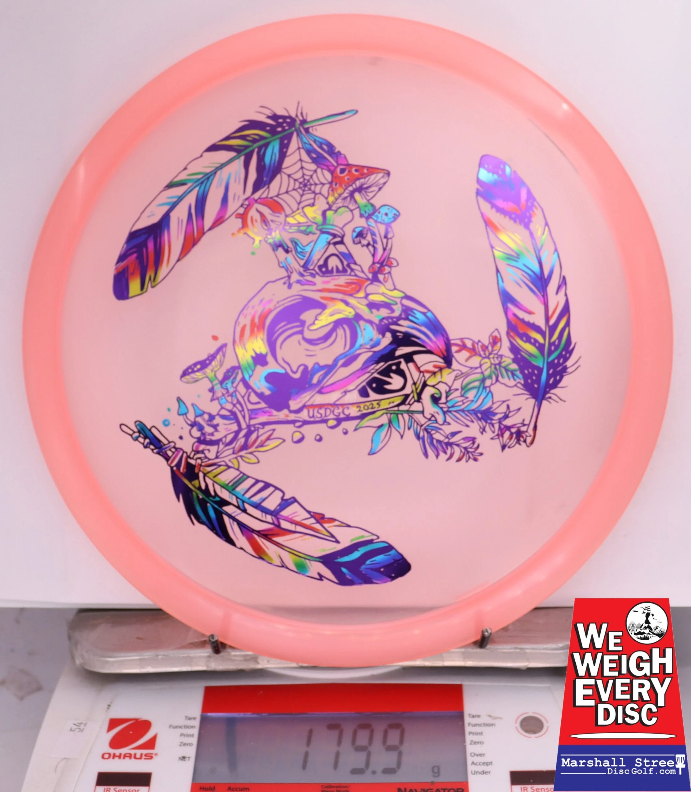 400678 Champion Roc, 2025 USDGC Shaman Thrower - #10 Peach, 180