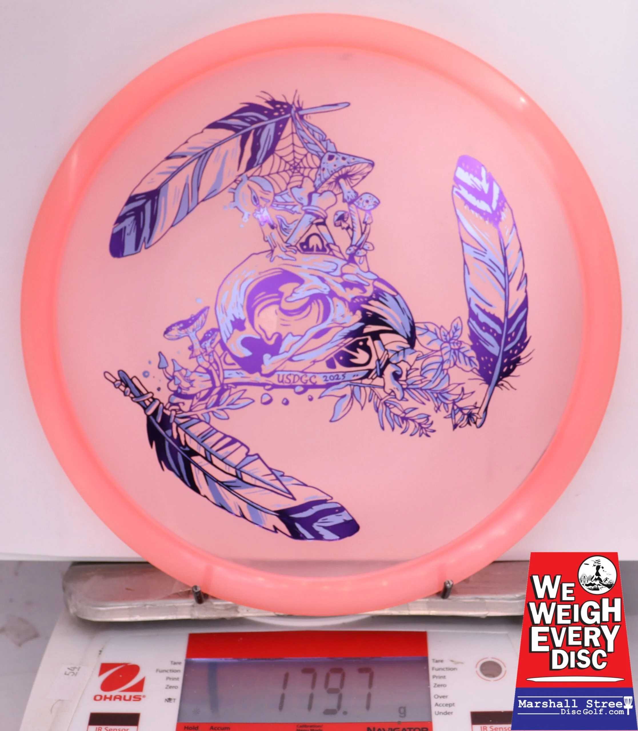400682 Champion Roc, 2025 USDGC Shaman Thrower - #14 Peach, 180