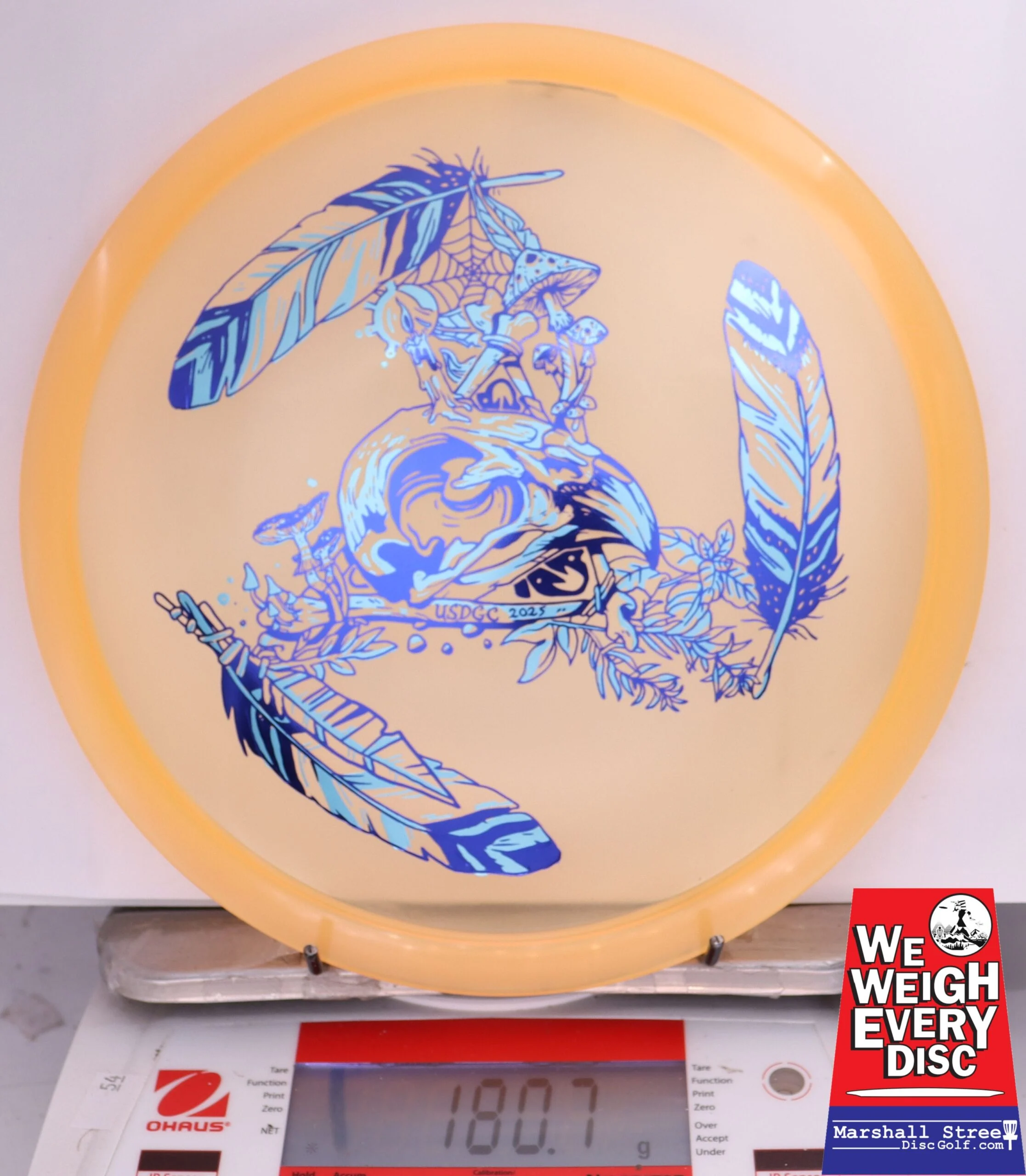 400687 Champion Roc, 2025 USDGC Shaman Thrower - #19 Orange, 181
