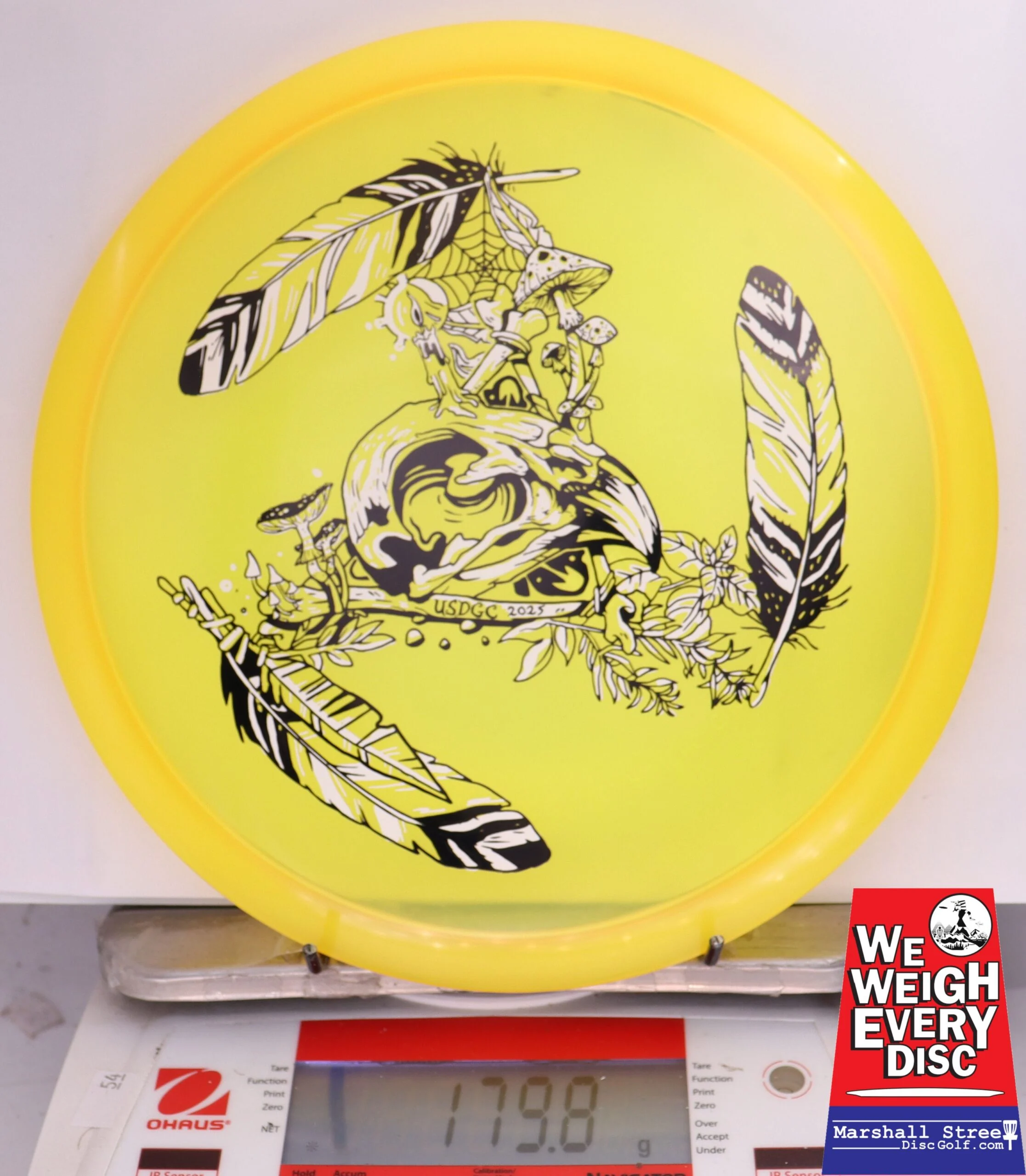 400689 Champion Roc, 2025 USDGC Shaman Thrower - #21 Yellow, 180