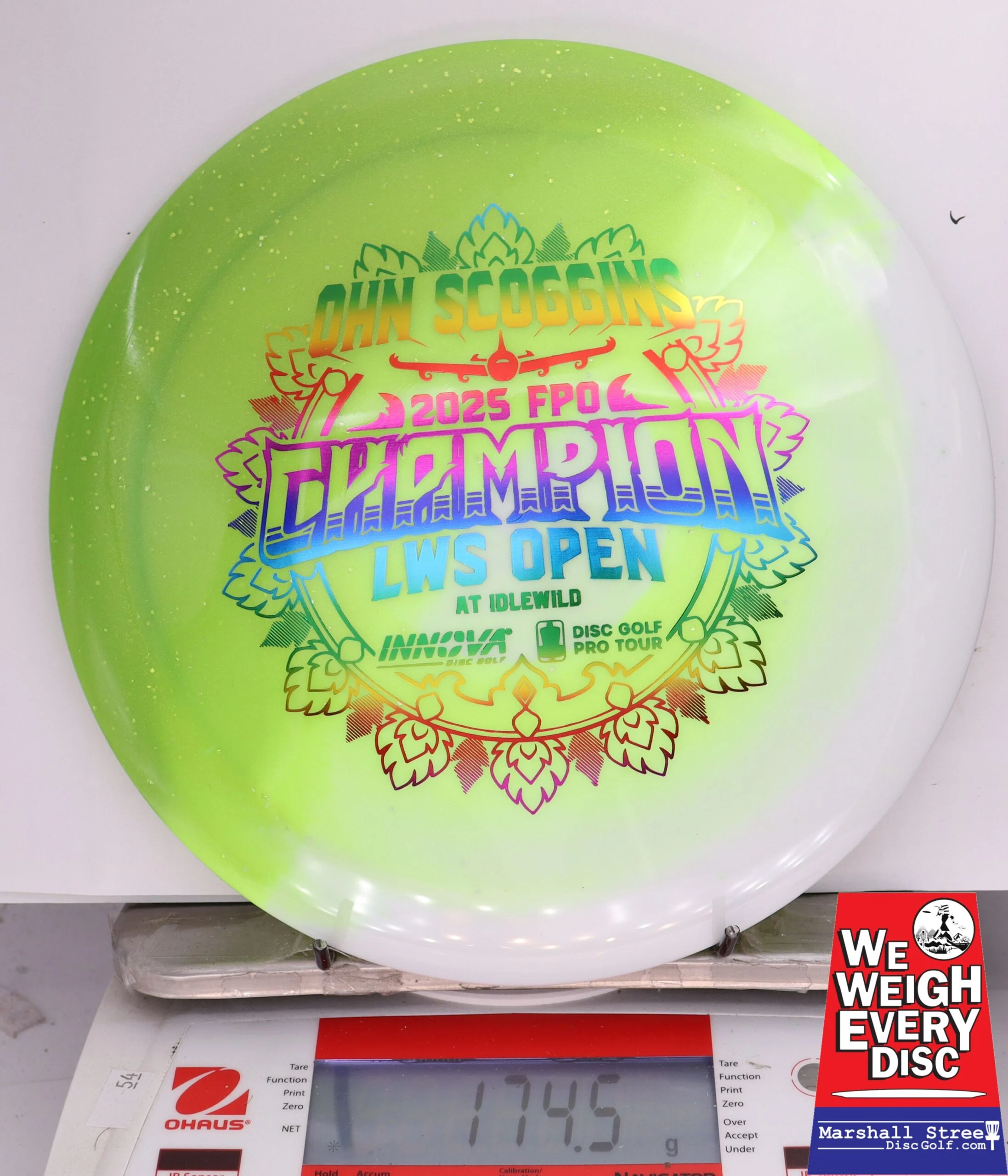 400702 Duo Destroyer, Ohn Scoggins 2025 LWS Open Champion - #08 GreenWhite, 175