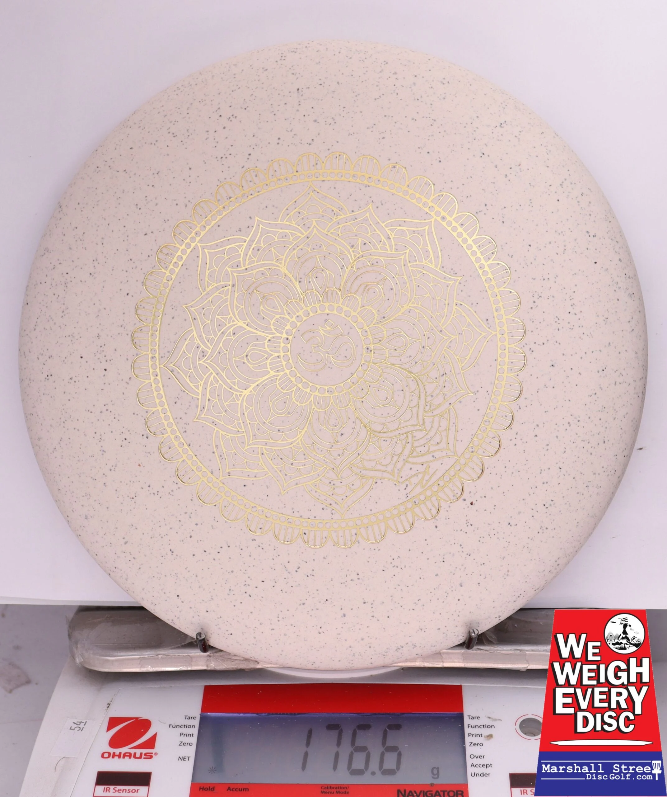 401242 Organic Hemp Wizard - #262 SS White Mandala, 177