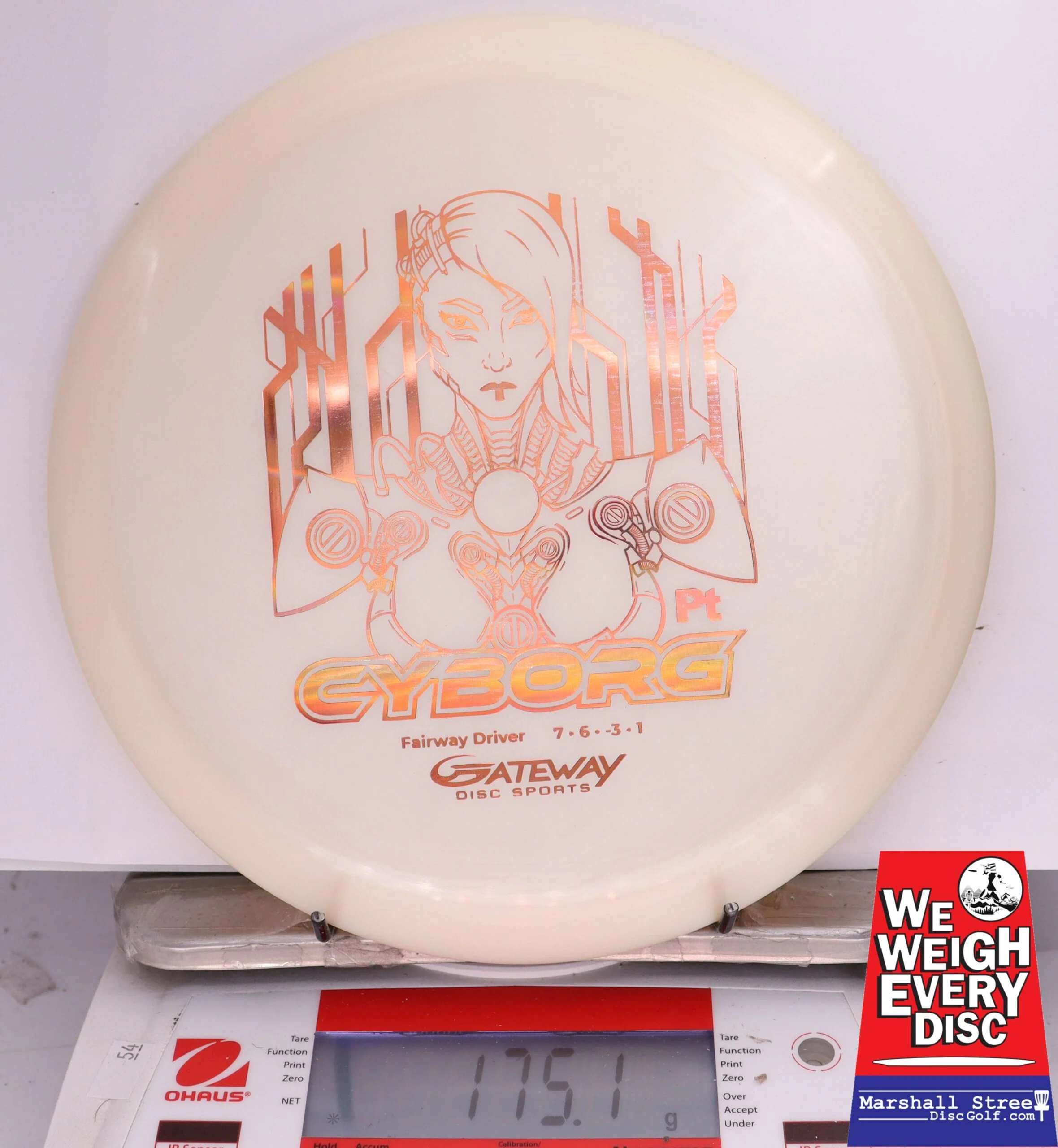 401399 Platinum Cyborg - #263 White, 175