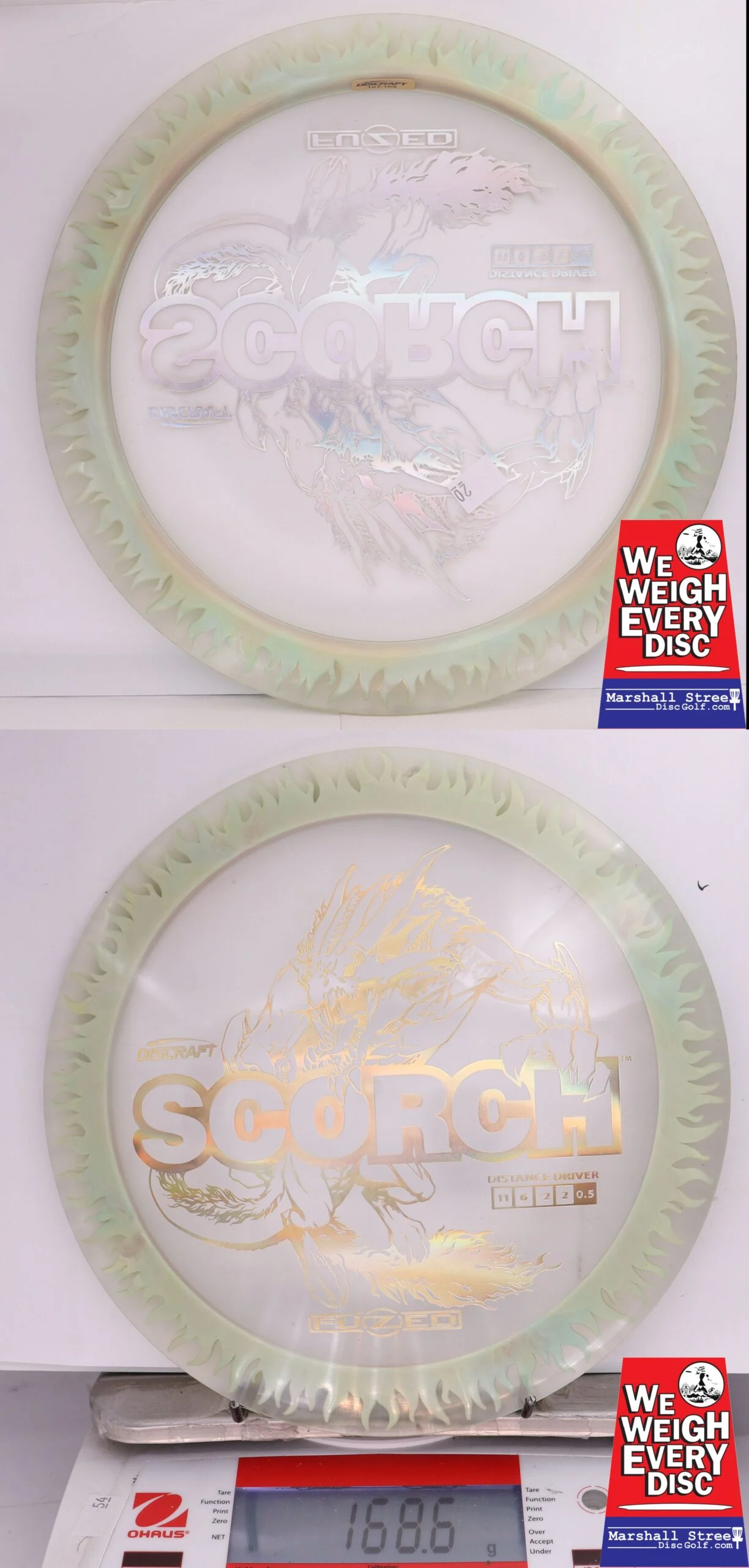401766 FuZed Line Scorch - Flame - #20 Clear-Barely Green, 169