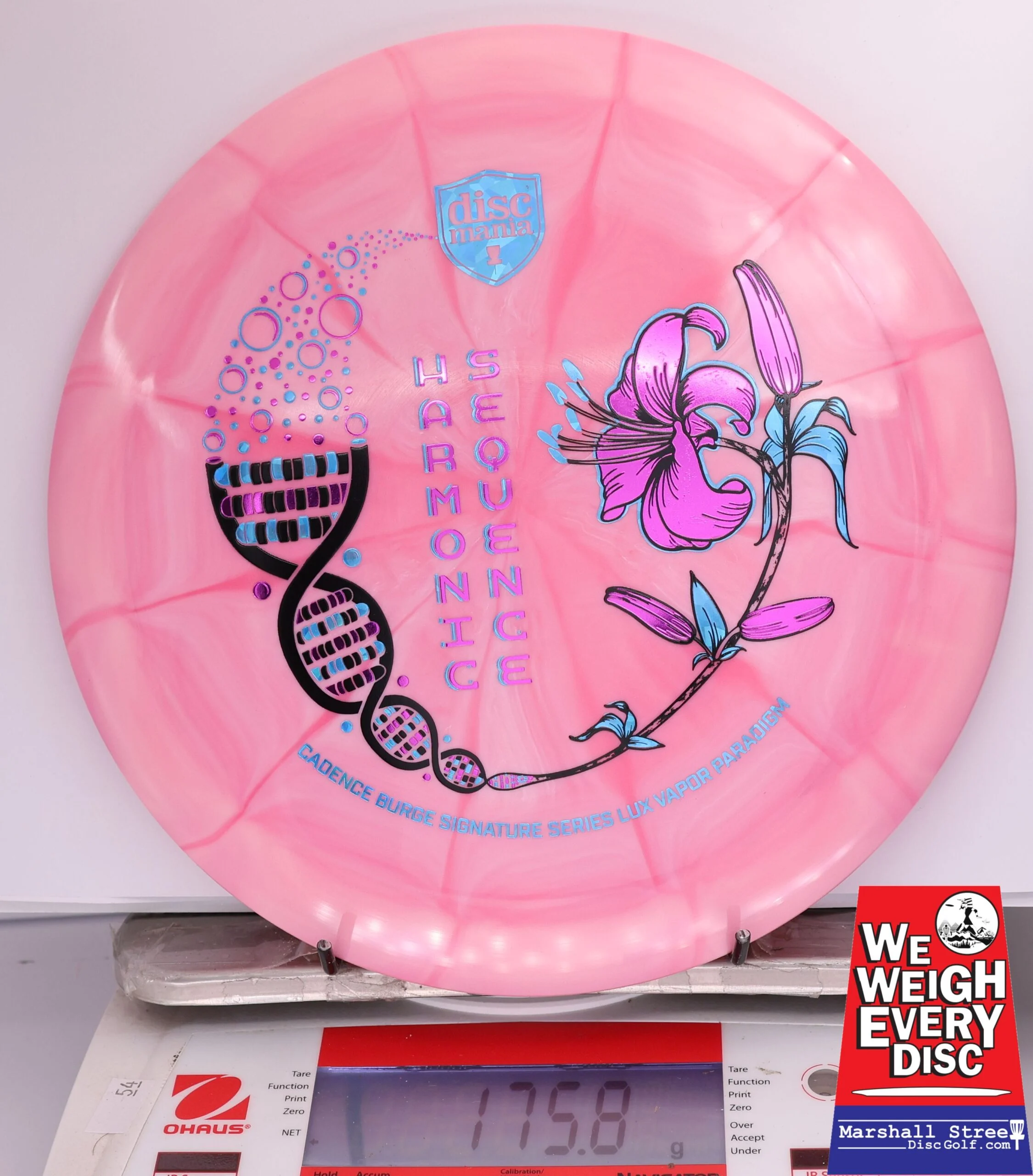 401891 Lux Vapor Paradigm, Cadence Burge Triple Stamp - #11 Pink, 176